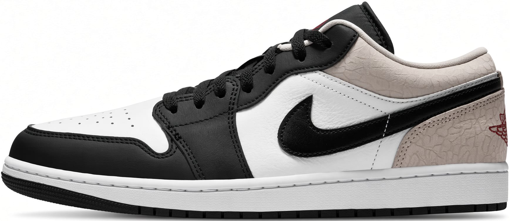 Air Jordan 1 Low SE "Black White Light Orewood Brown"