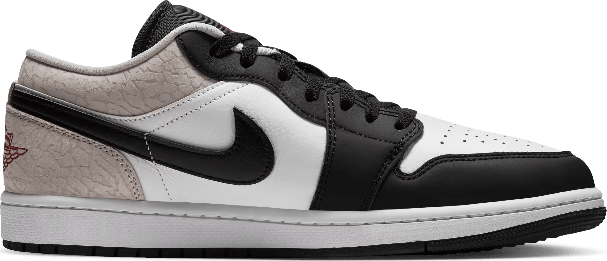 Air Jordan 1 Low SE "Black White Light Orewood Brown"