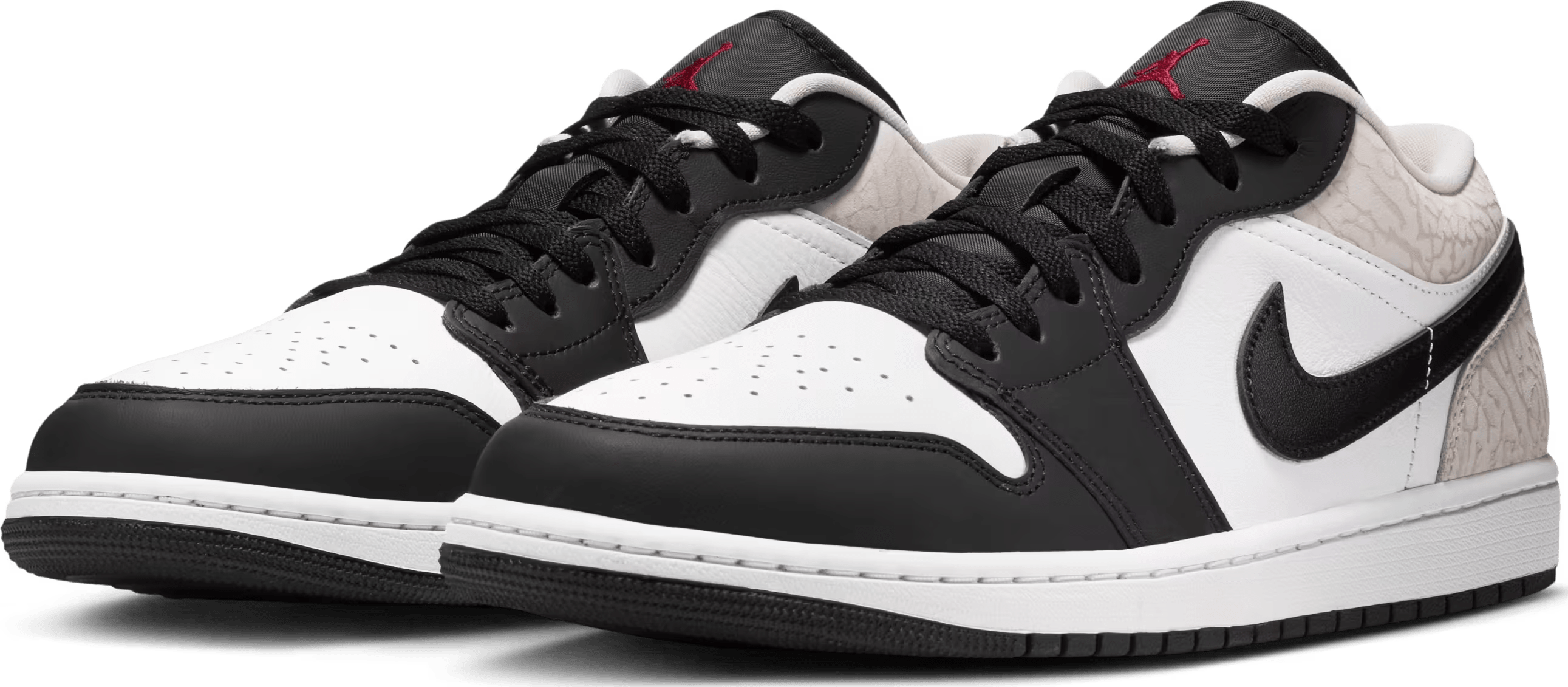 Air Jordan 1 Low SE "Black White Light Orewood Brown"