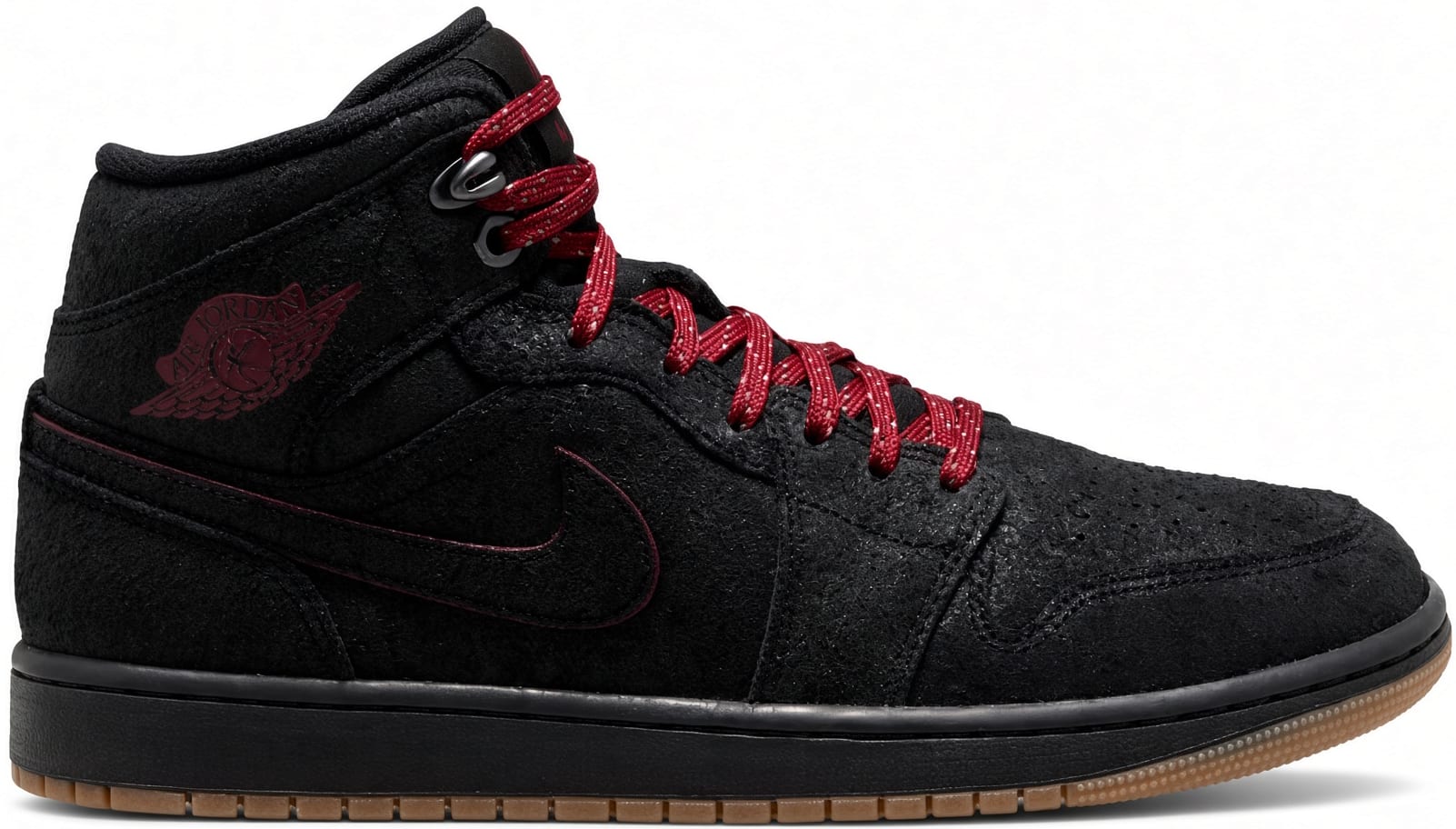 Air Jordan 1 MID SE "Black Team Red"