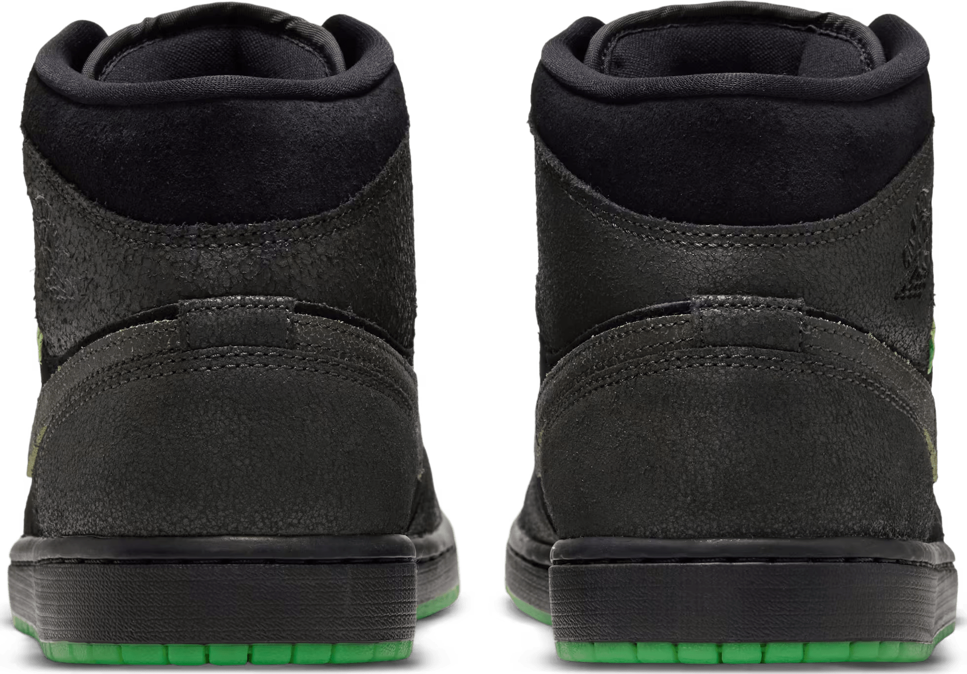 Air Jordan 1 Mid SE "Black Scream Green"