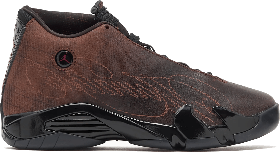 Mowalola x Air Jordan 14 Retro SP "Burnt Red"
