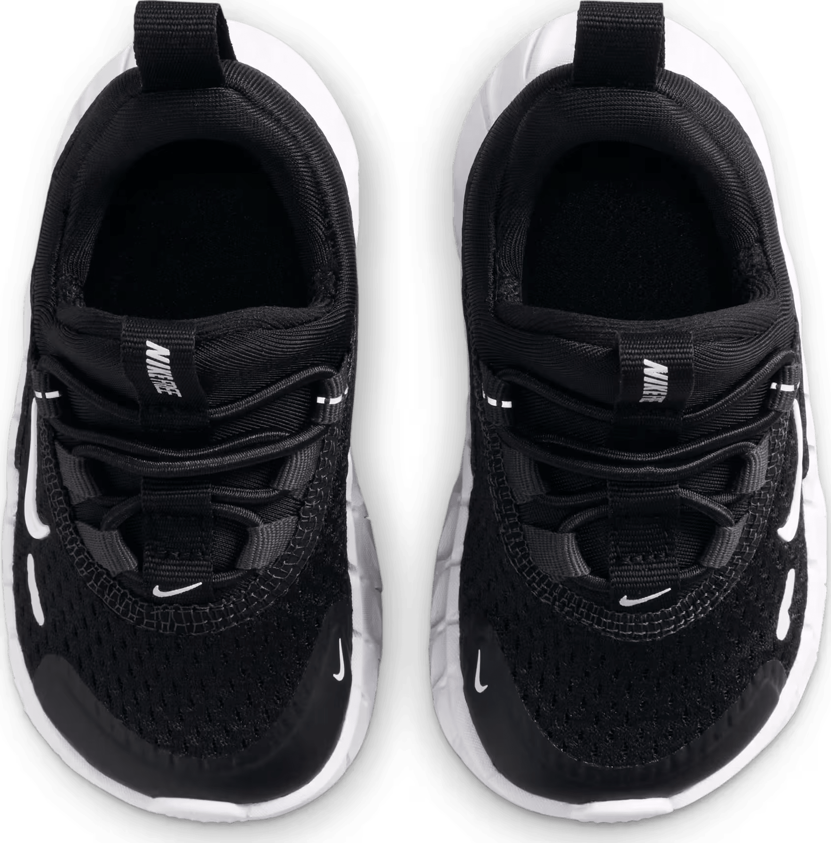 Nike Free Ride Black White (TD)