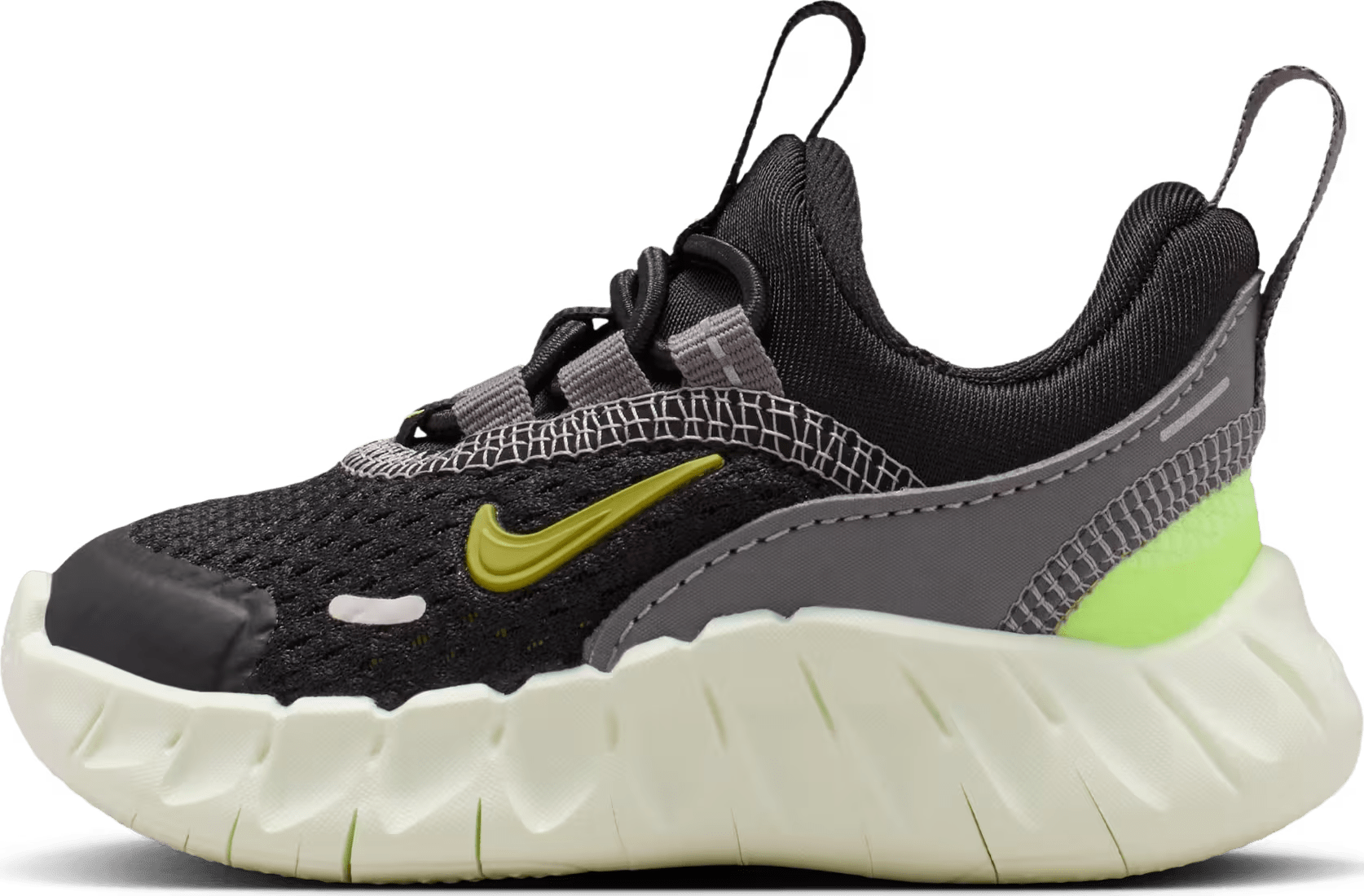 Nike Free Ride Black Volt Ice Saffron Quartz (TD)