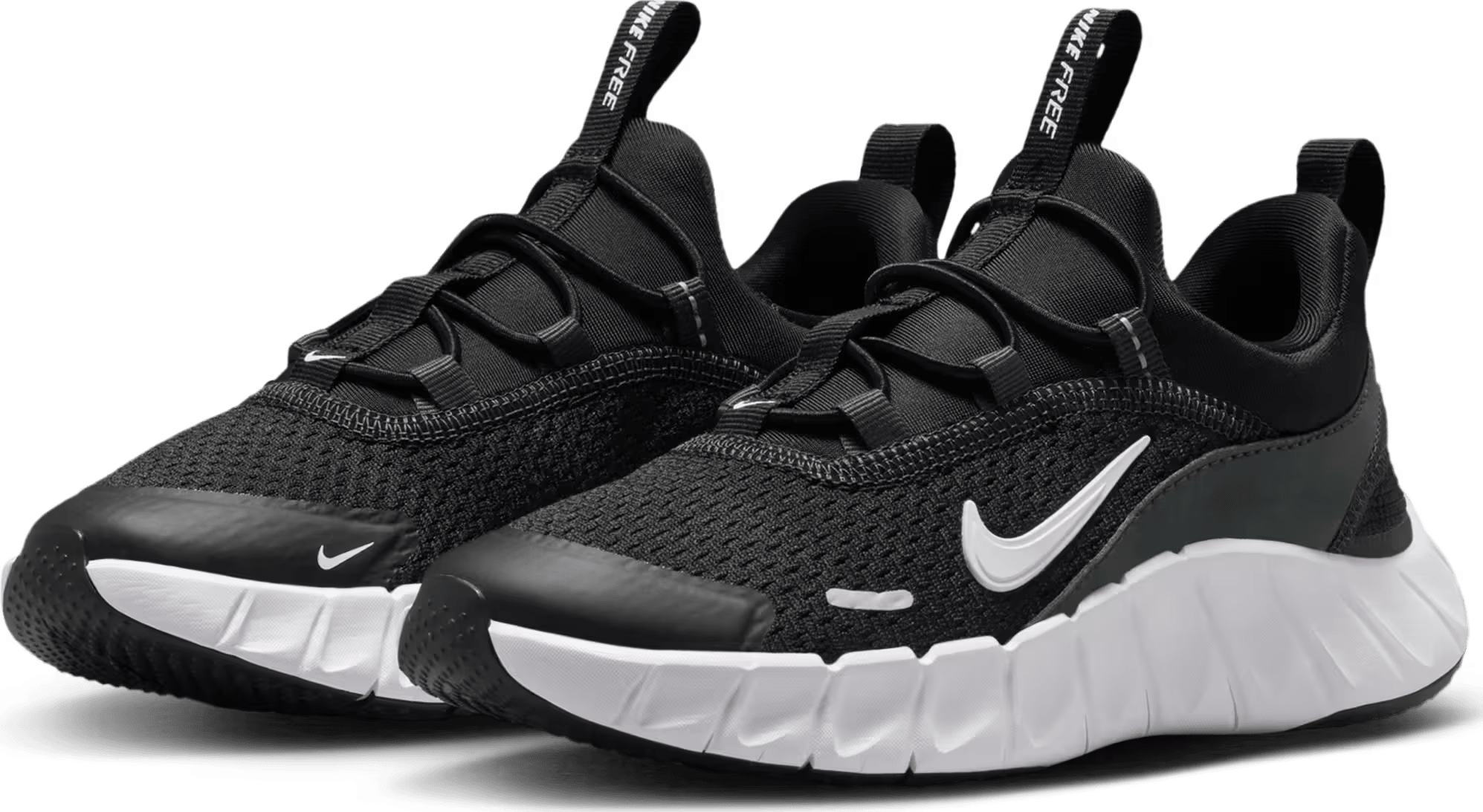 Nike Free Ride Black White (PS)