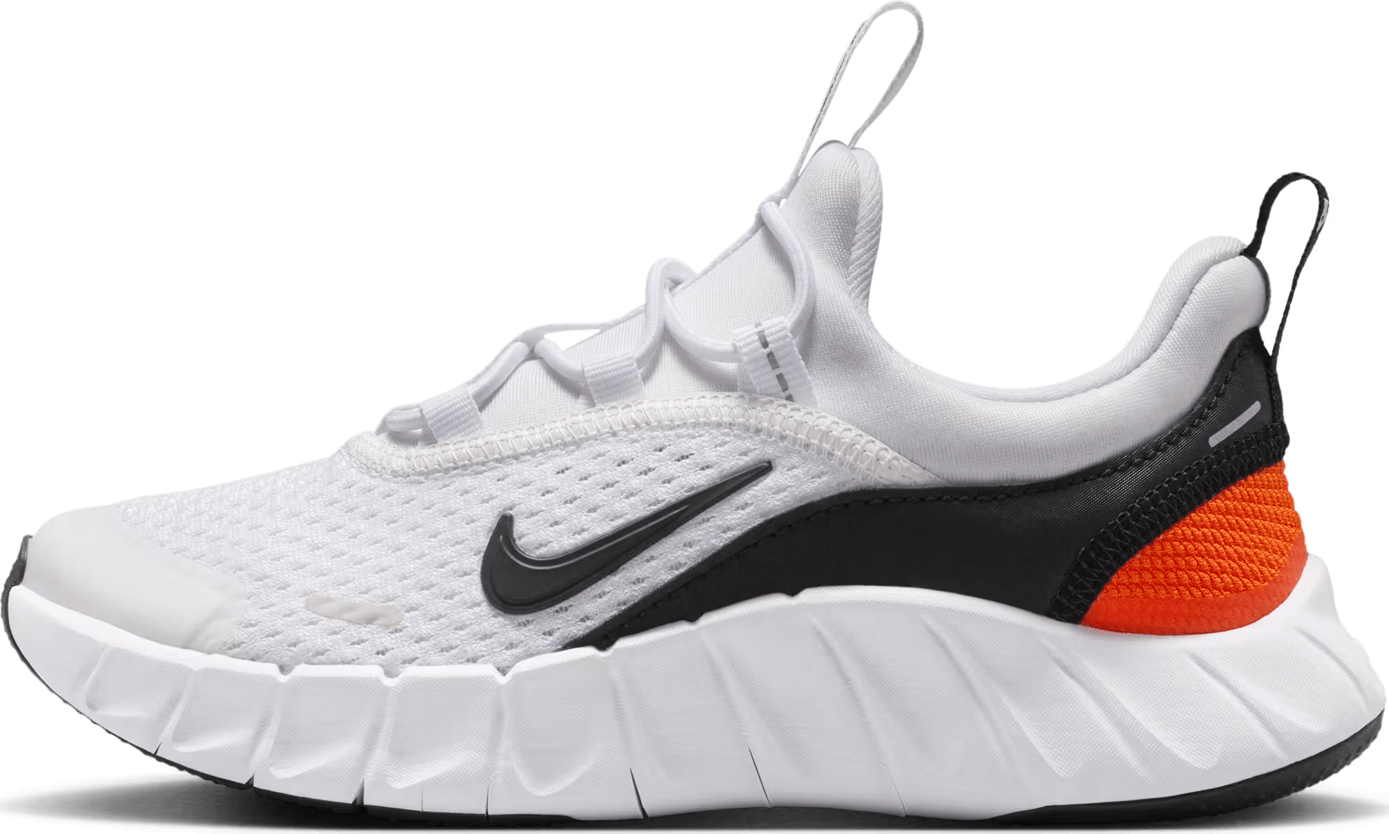 Nike Free Ride White Safety Orange Black (PS)