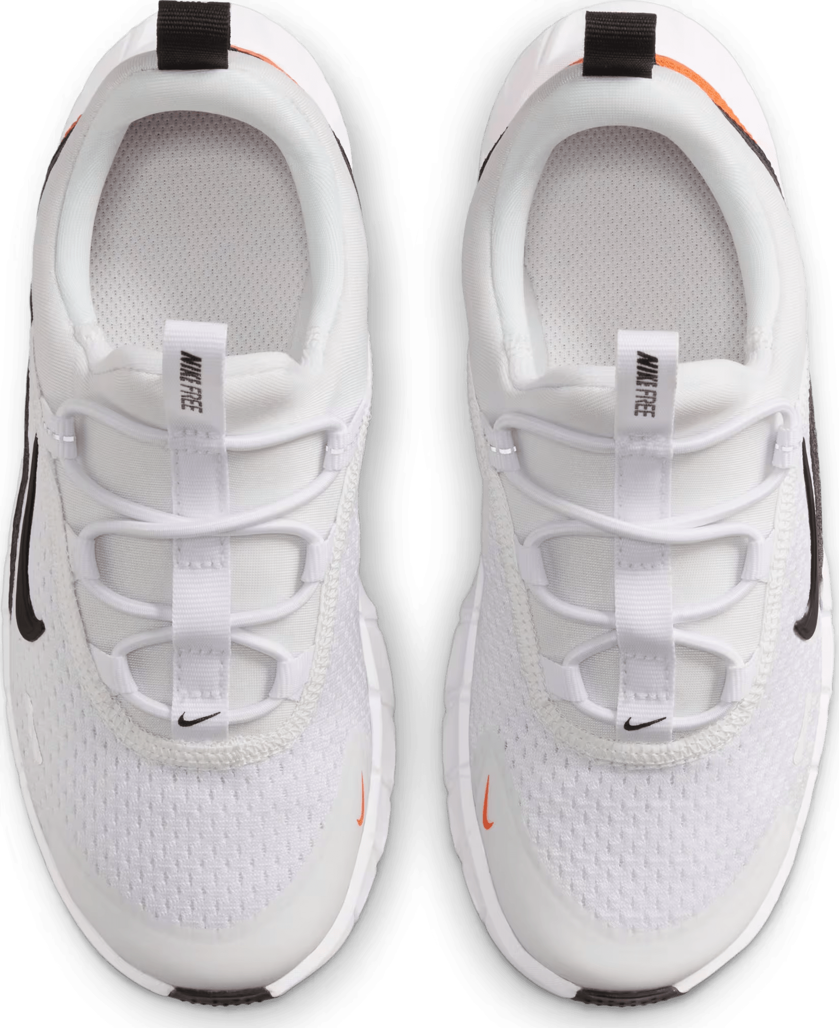 Nike Free Ride White Safety Orange Black (PS)