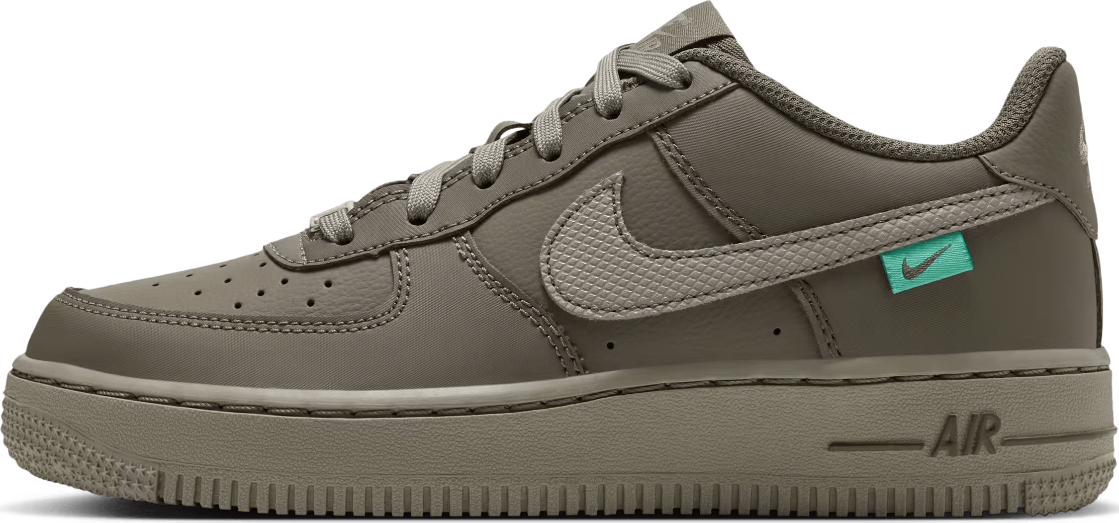 Nike Air Force 1 Tech Essential GS "Tarp Green"