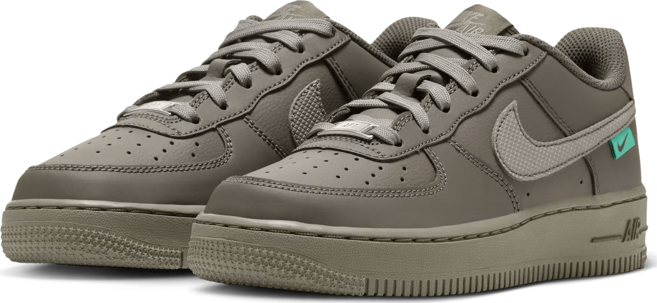 Nike Air Force 1 Tech Essential GS "Tarp Green"