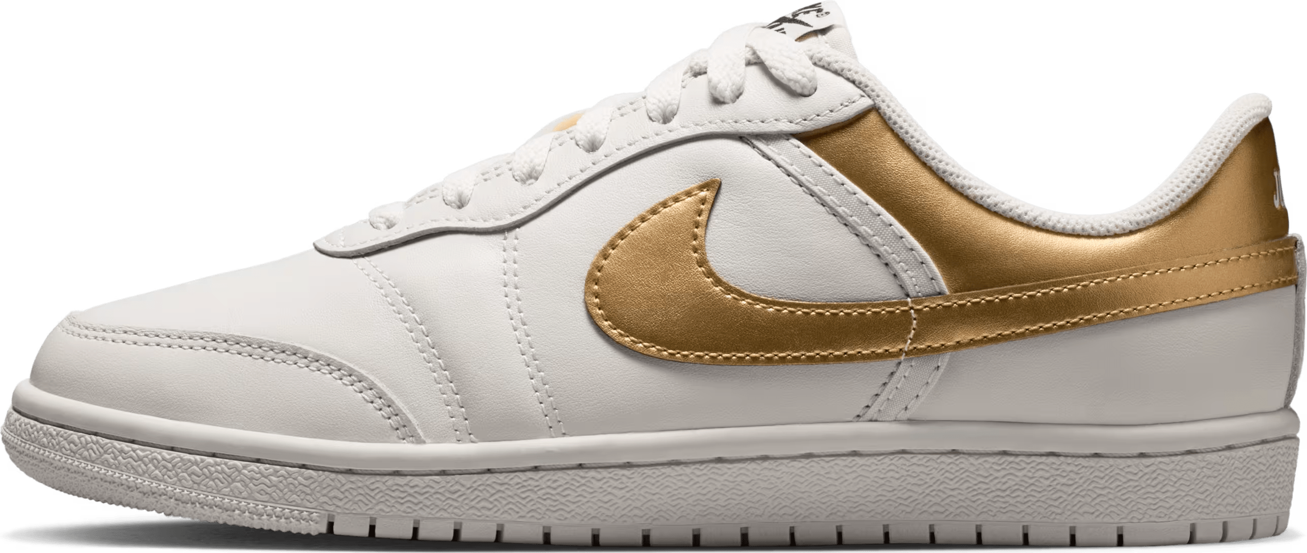 Air Jordan Skyline Low Wmns "Swan Metallic Gold"