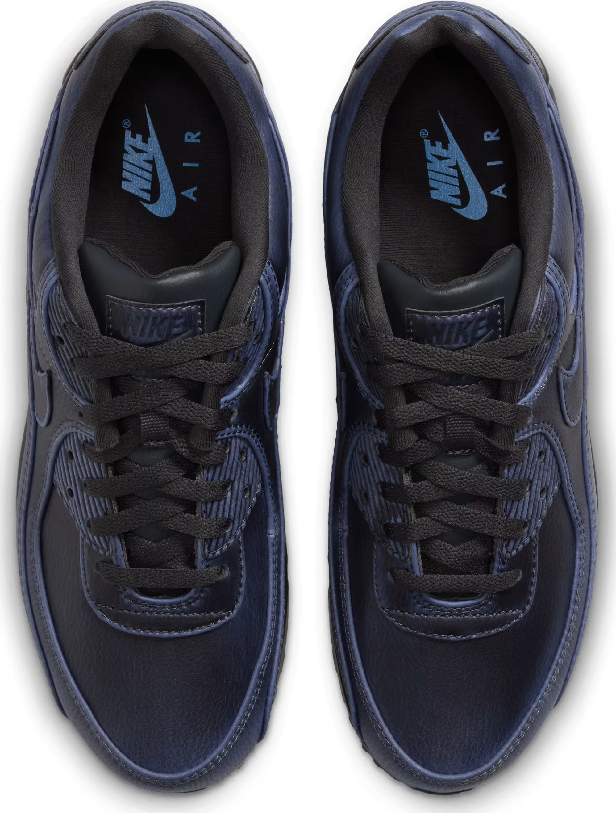 Nike Air Max 90 Premium "Dark Smoke Grey University Blue"