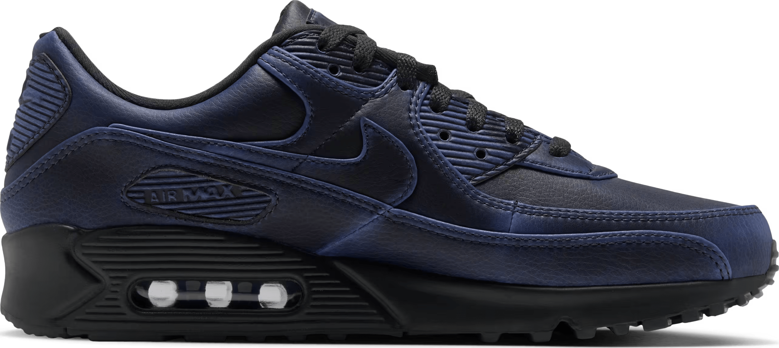 Nike Air Max 90 Premium "Dark Smoke Grey University Blue"