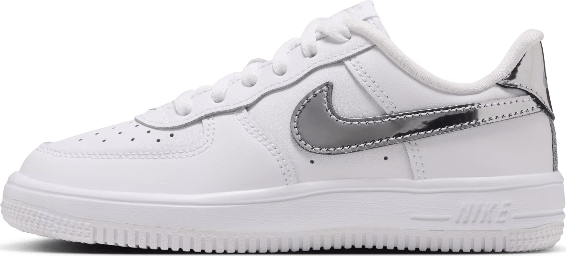 Nike Force 1 Low PS "White Metallic Silver"