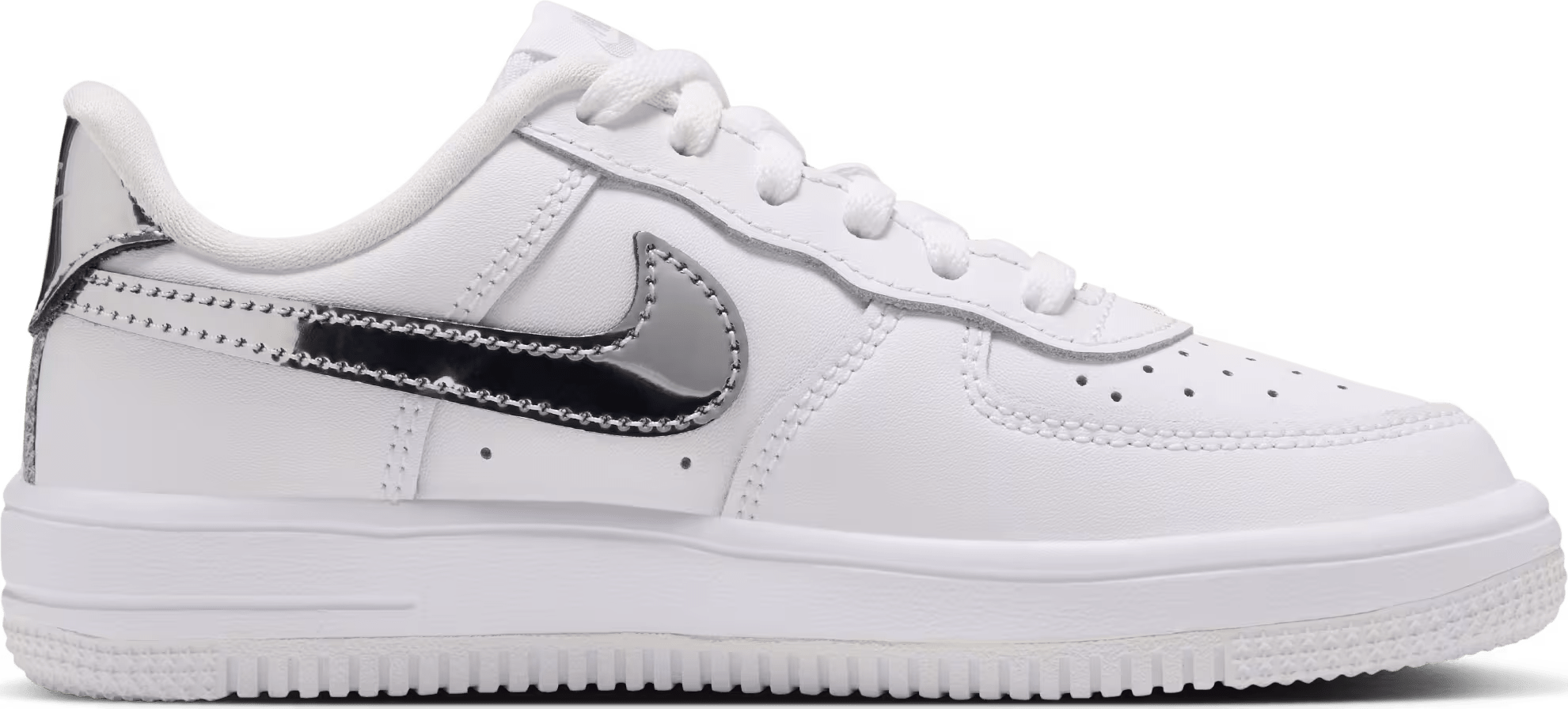 Nike Force 1 Low PS "White Metallic Silver"