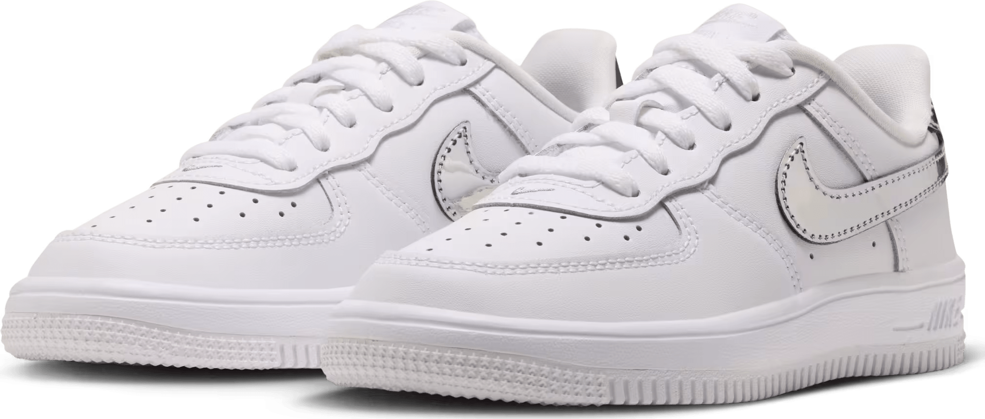 Nike Force 1 Low PS "White Metallic Silver"
