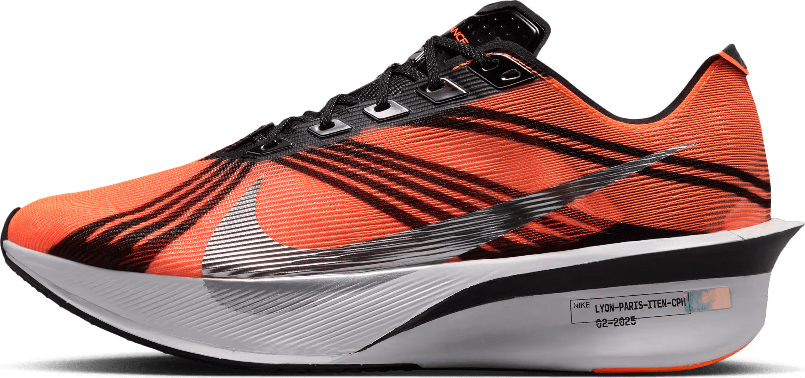 Vaporfly 4 x DISTANCE "Total Orange Black"