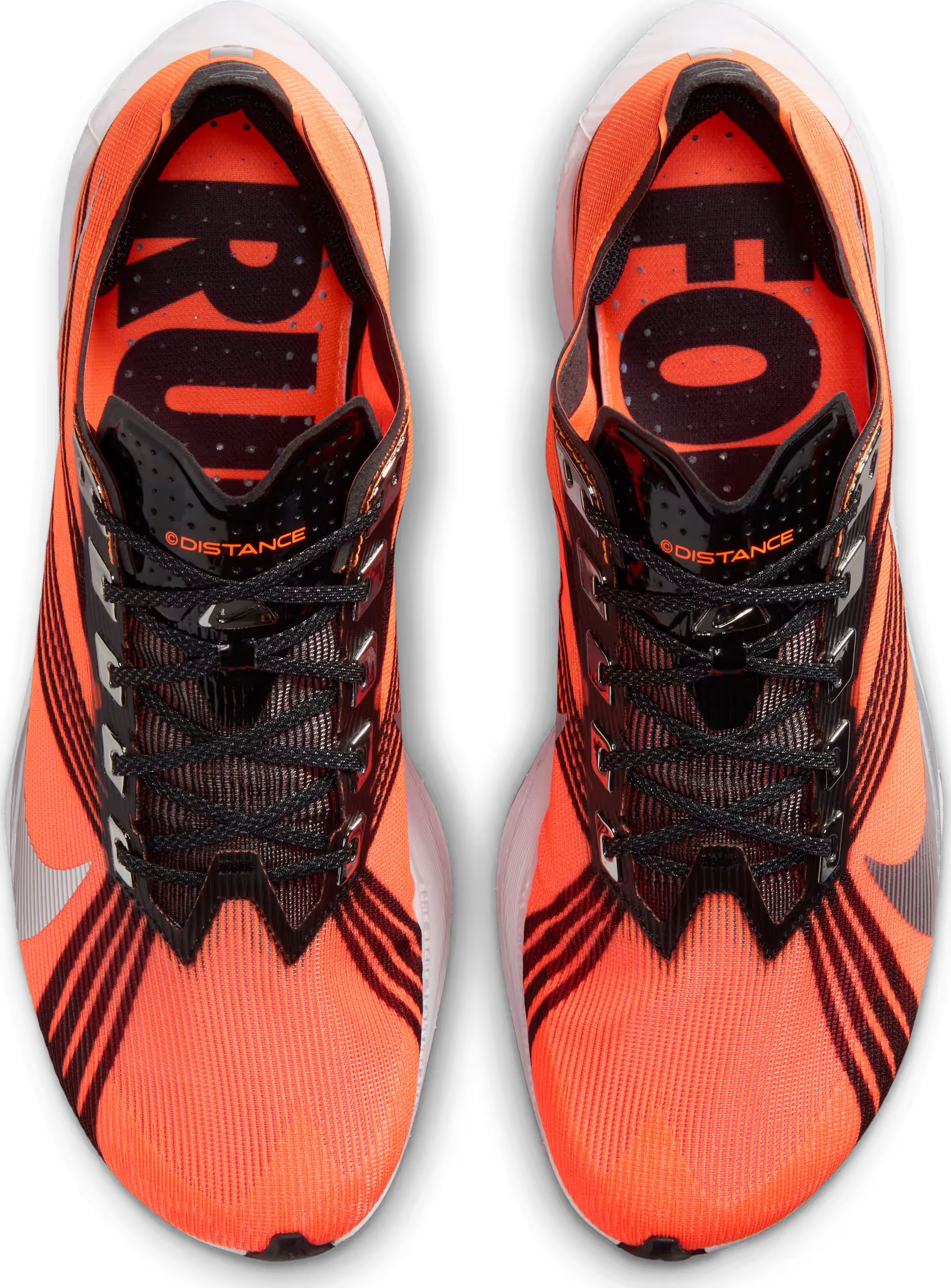 Vaporfly 4 x DISTANCE "Total Orange Black"