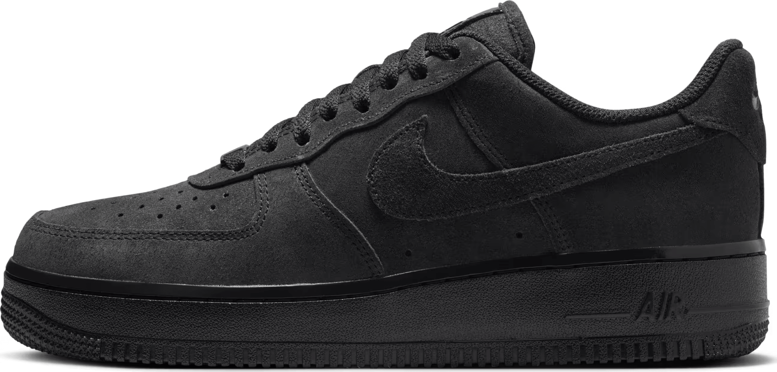 Nike Air Force 1 '07 "Black Suede"
