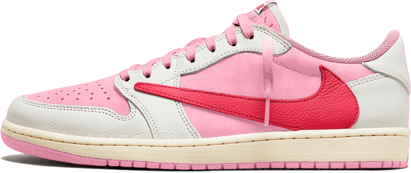 Travis Scott x Air Jordan 1 Low OG SP "Sail Tropical Pink"