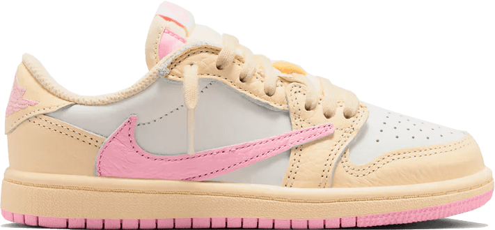 Travis Scott x Air Jordan 1 Low OG SP PS "Shy Pink"