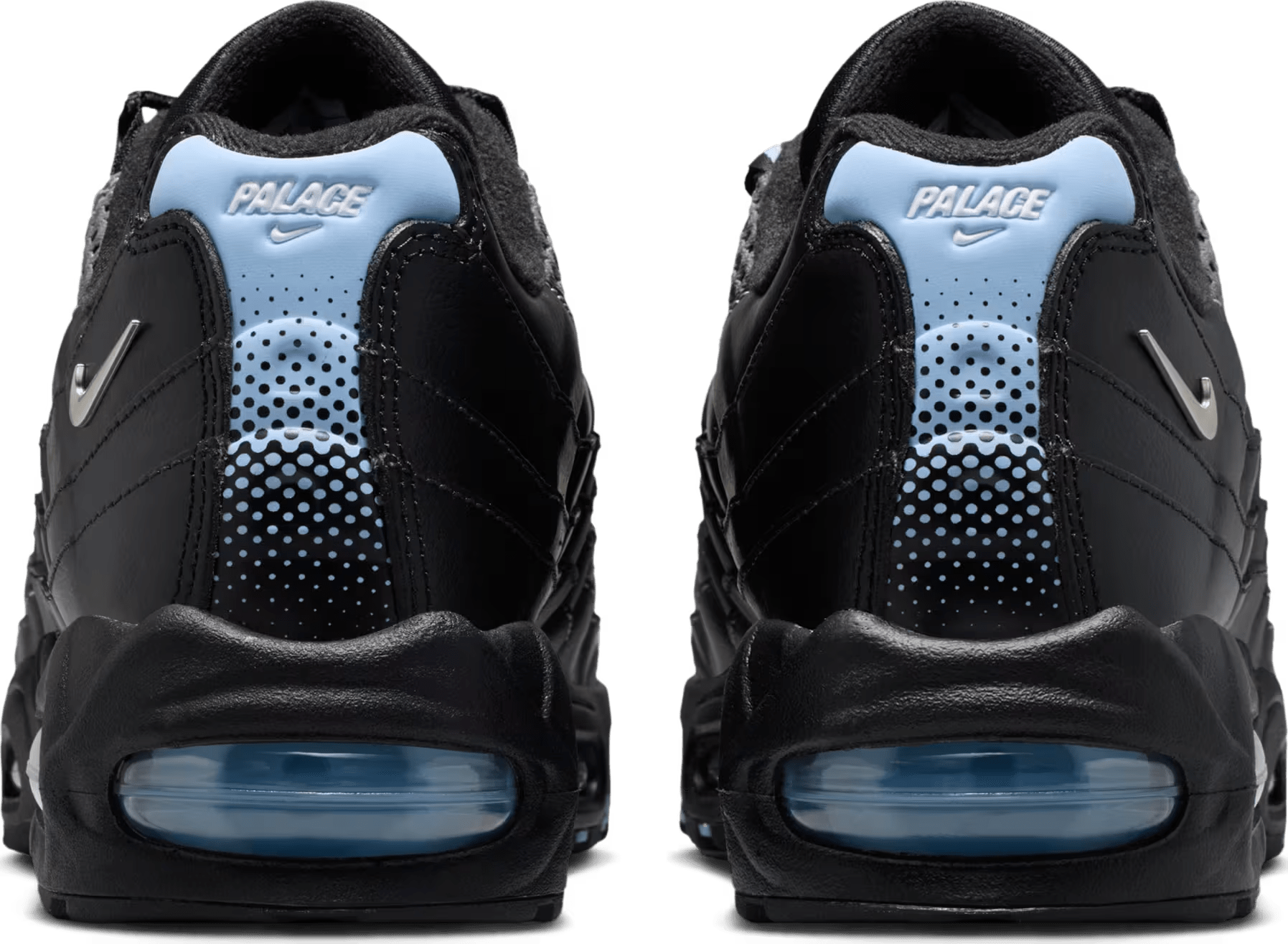 Palace x Nike Air Max 95 Big Bubble "Metallic Silver"