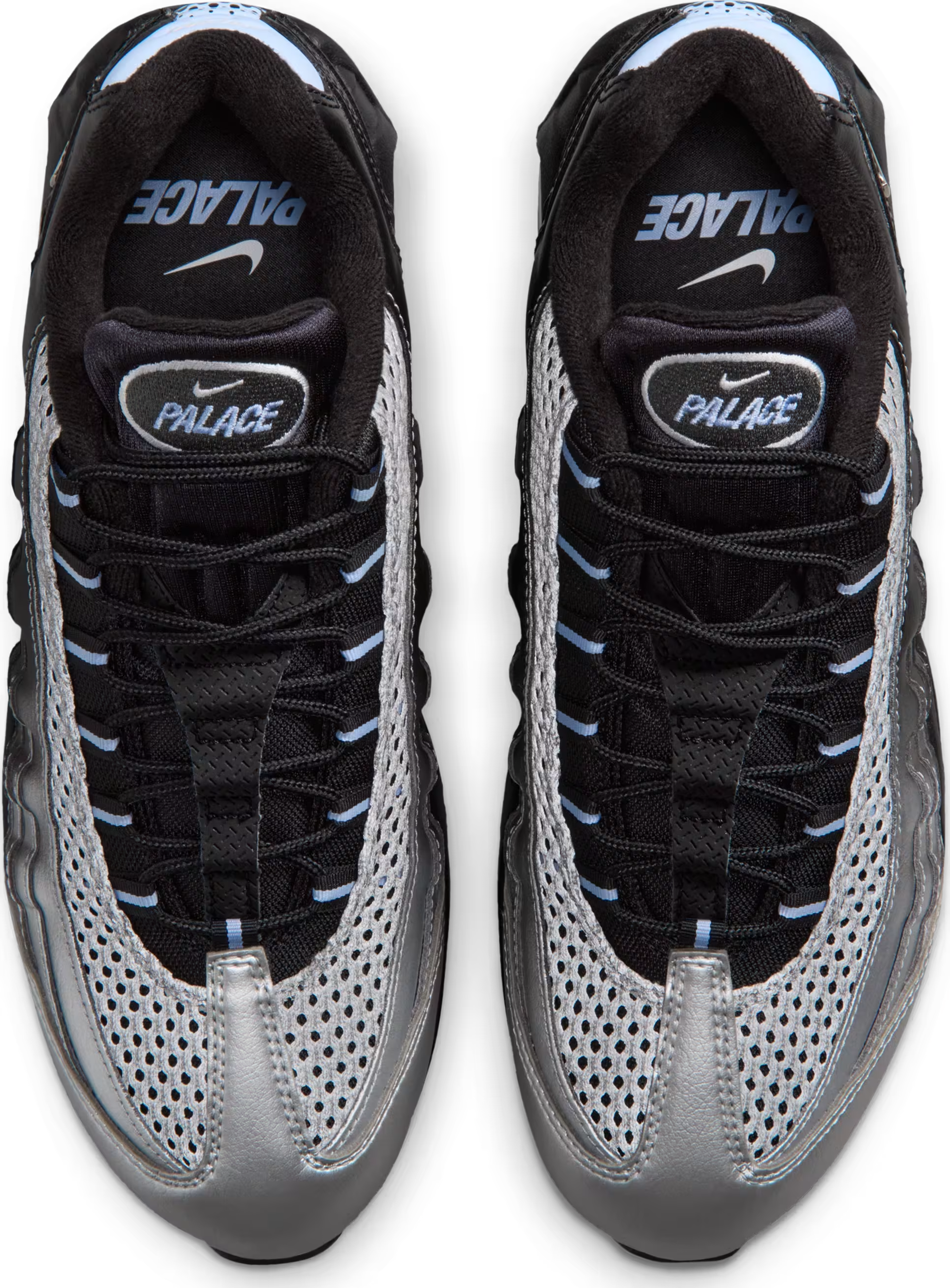 Palace x Nike Air Max 95 Big Bubble "Metallic Silver"