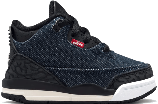 Levi's x Air Jordan 3 Retro TD "Indigo Gym Red"