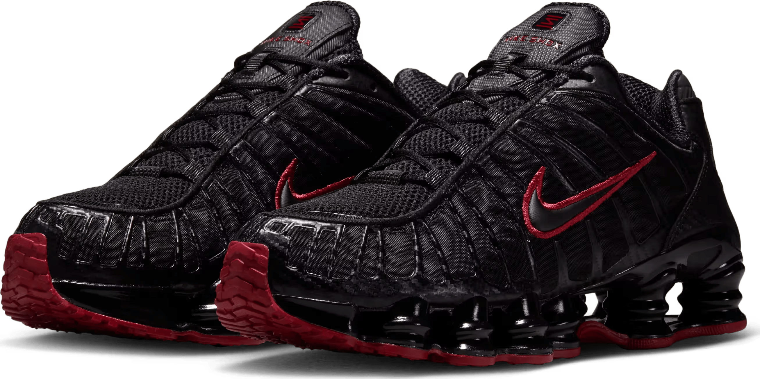 Nike Shox TL SE "Black Tough Red"