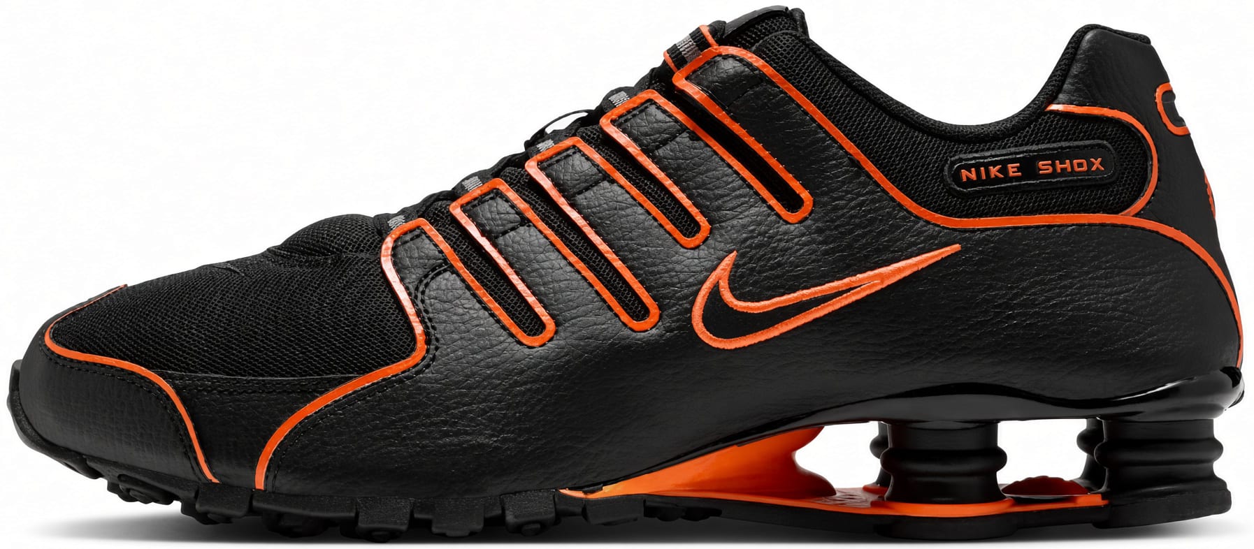 Nike Shox NZ "Black Total Orange"