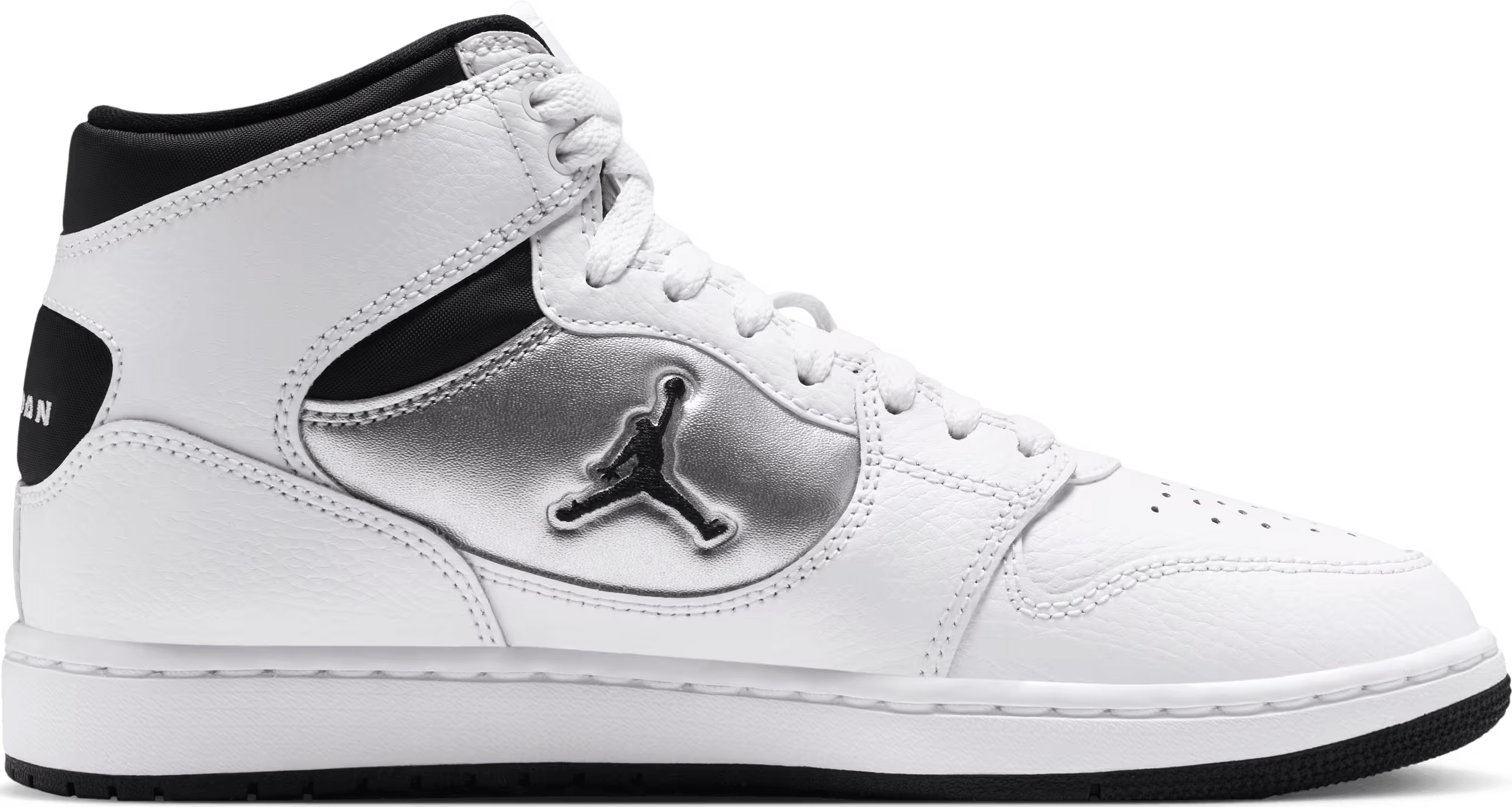 Air Jordan Court Connect Mid "White Metallic Silver"
