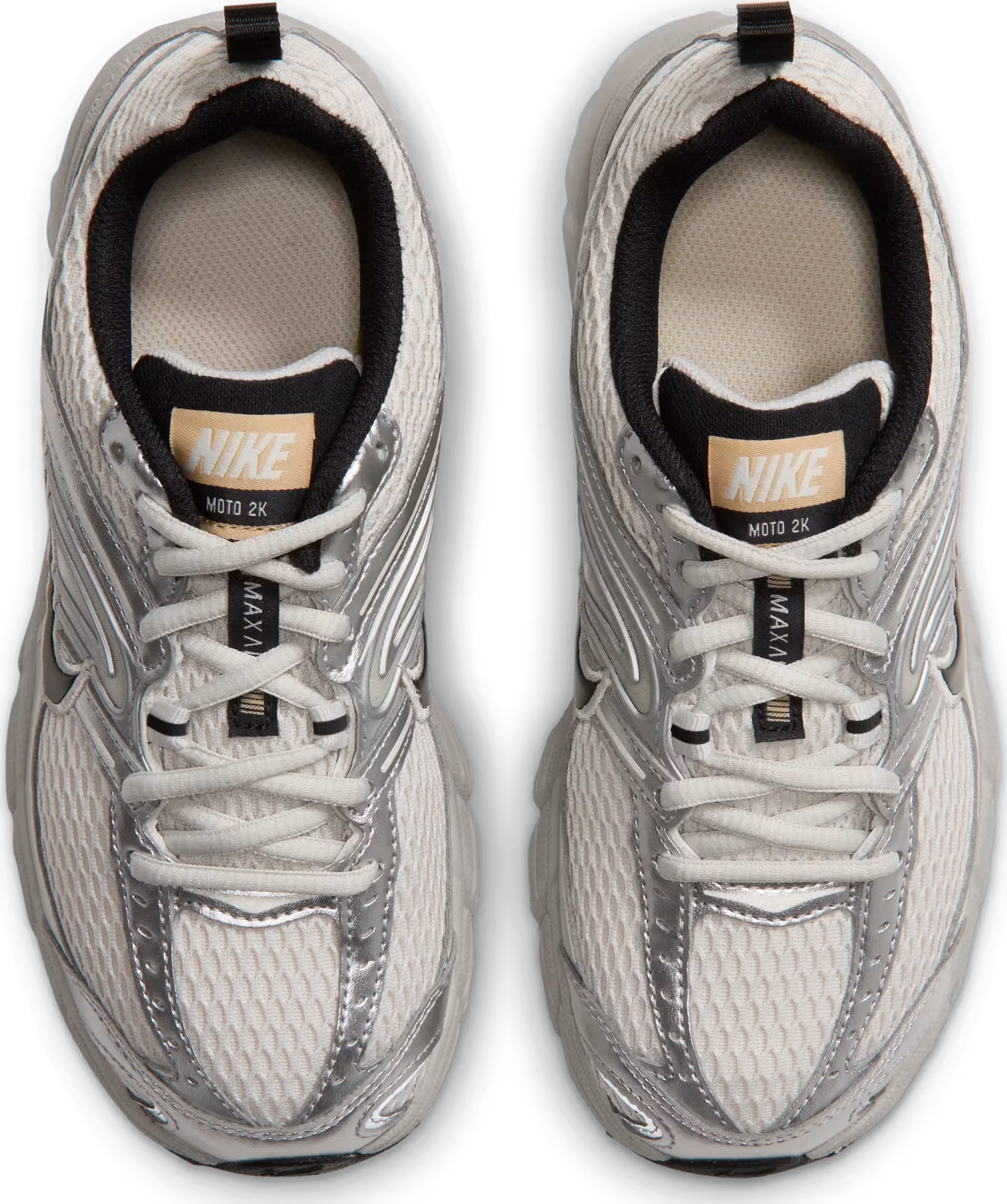 Nike Air Max Moto 2K GS "Light Bone Metallic Silver"