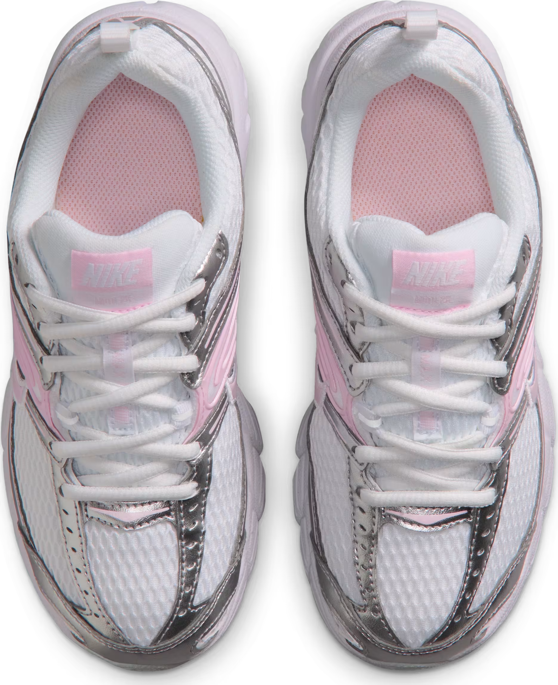 Nike Air Max Moto 2K GS "White Metallic Silver Pink Foam"