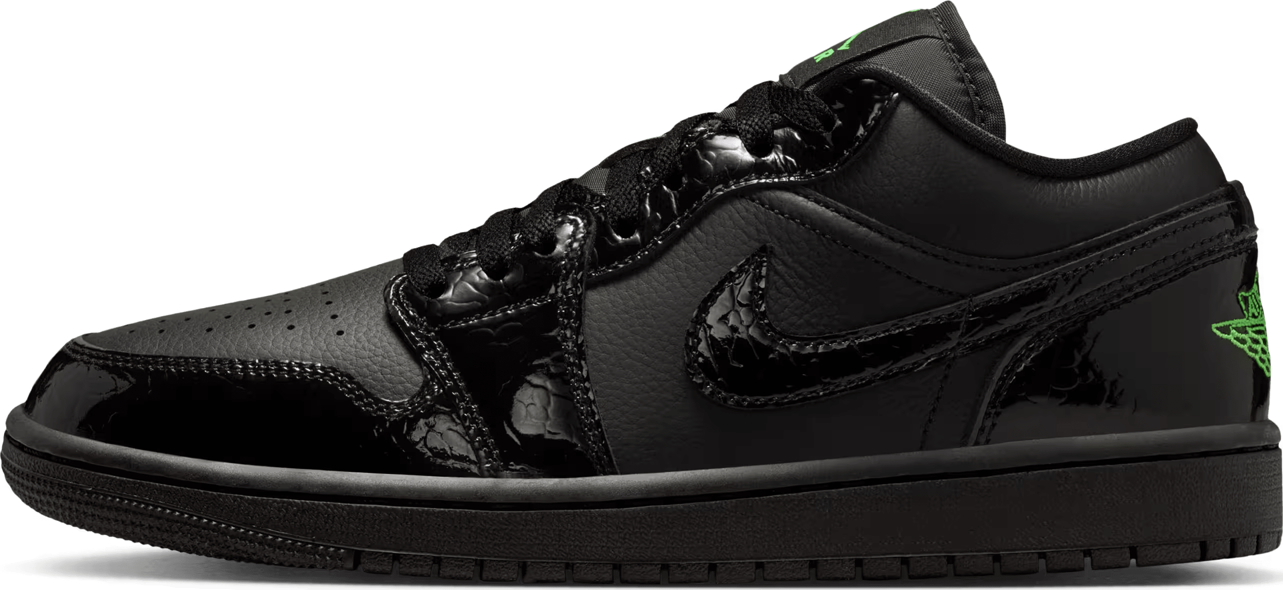 Air Jordan 1 Low SE Wmns "Black Scream Green"