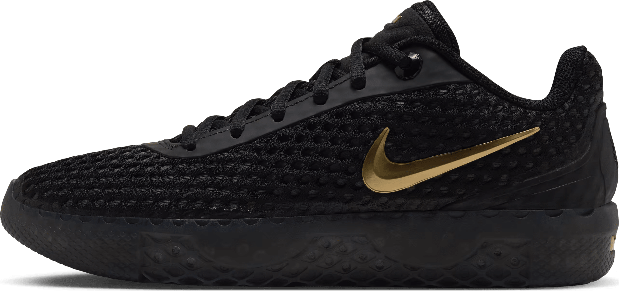 Nike LeBron Witness X "Black Metallic Gold"