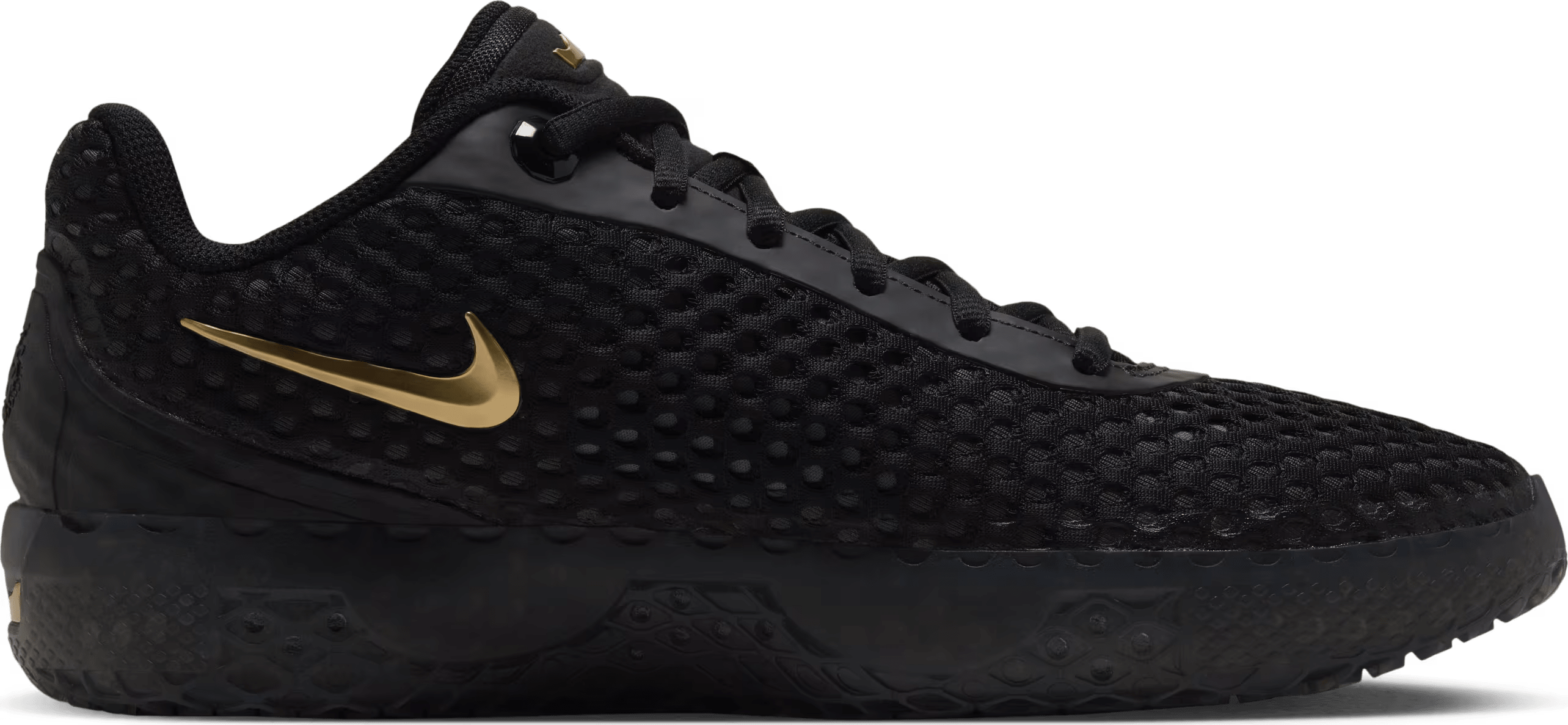Nike LeBron Witness X "Black Metallic Gold"
