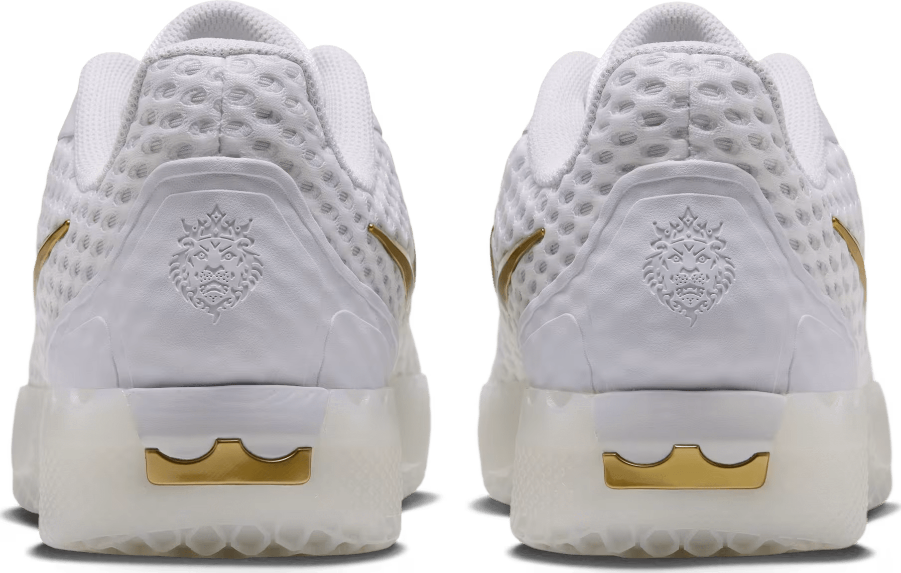 LeBron Witness X "White Metallic Gold"