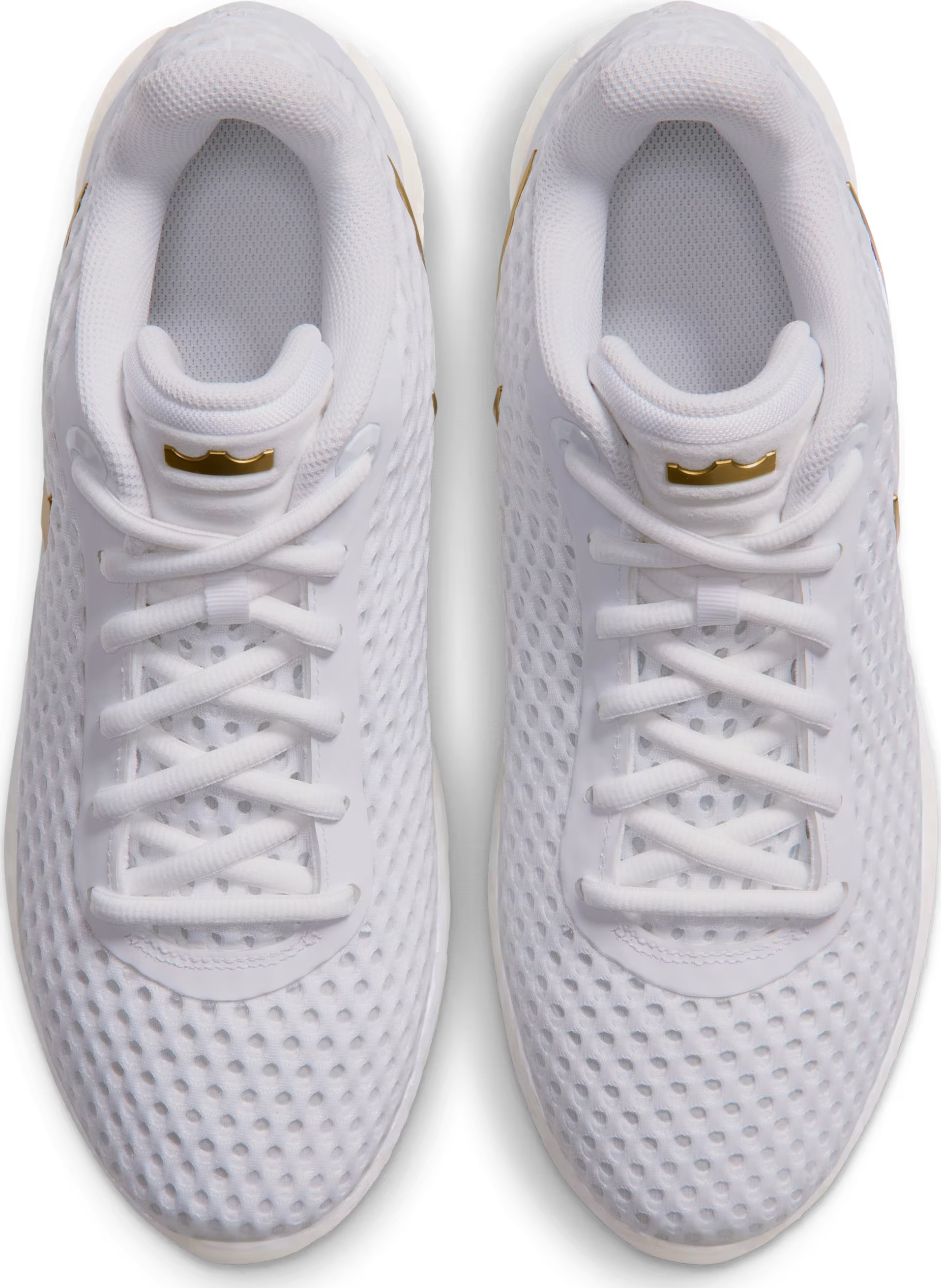 LeBron Witness X "White Metallic Gold"