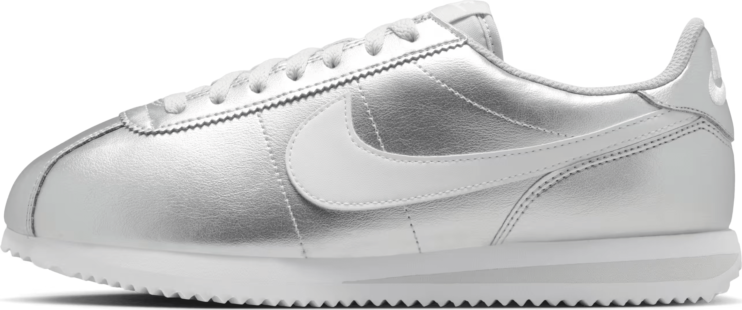 Nike Cortex Wmns "Metallic Silver"
