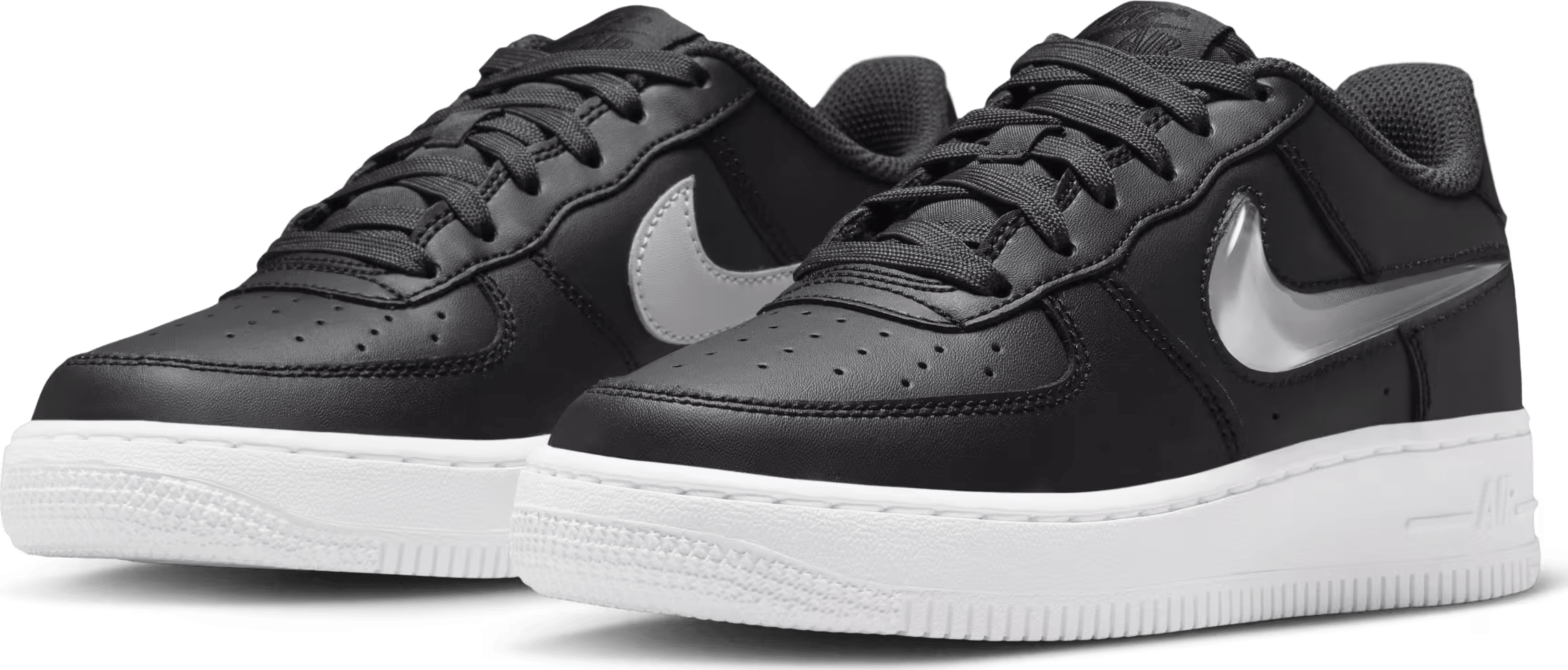 Nike Air Force 1 GS "Black White"