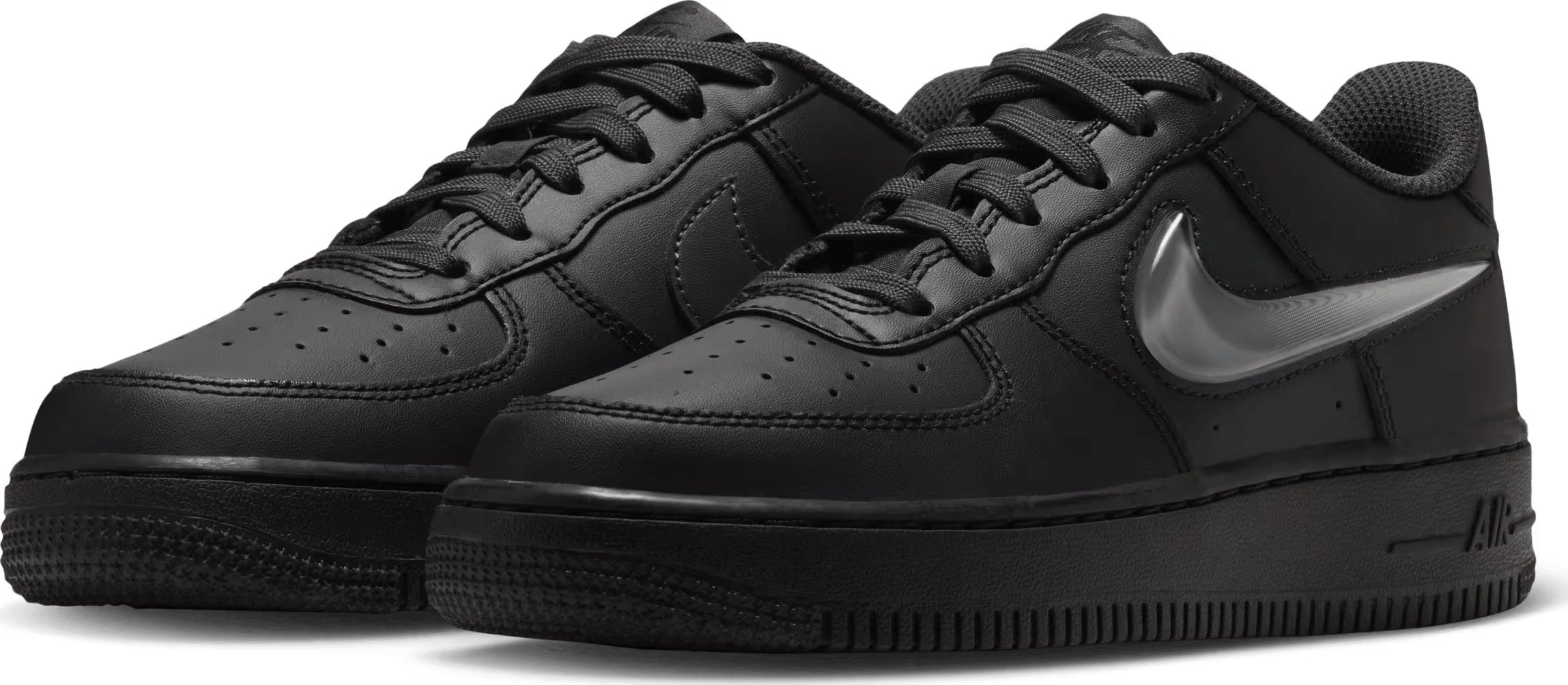 Nike Air Force 1 GS "Black Smoke Grey"