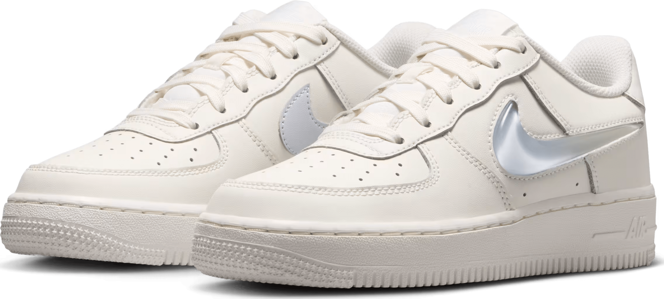 Nike Air Force 1 GS "Sail Football Grey"
