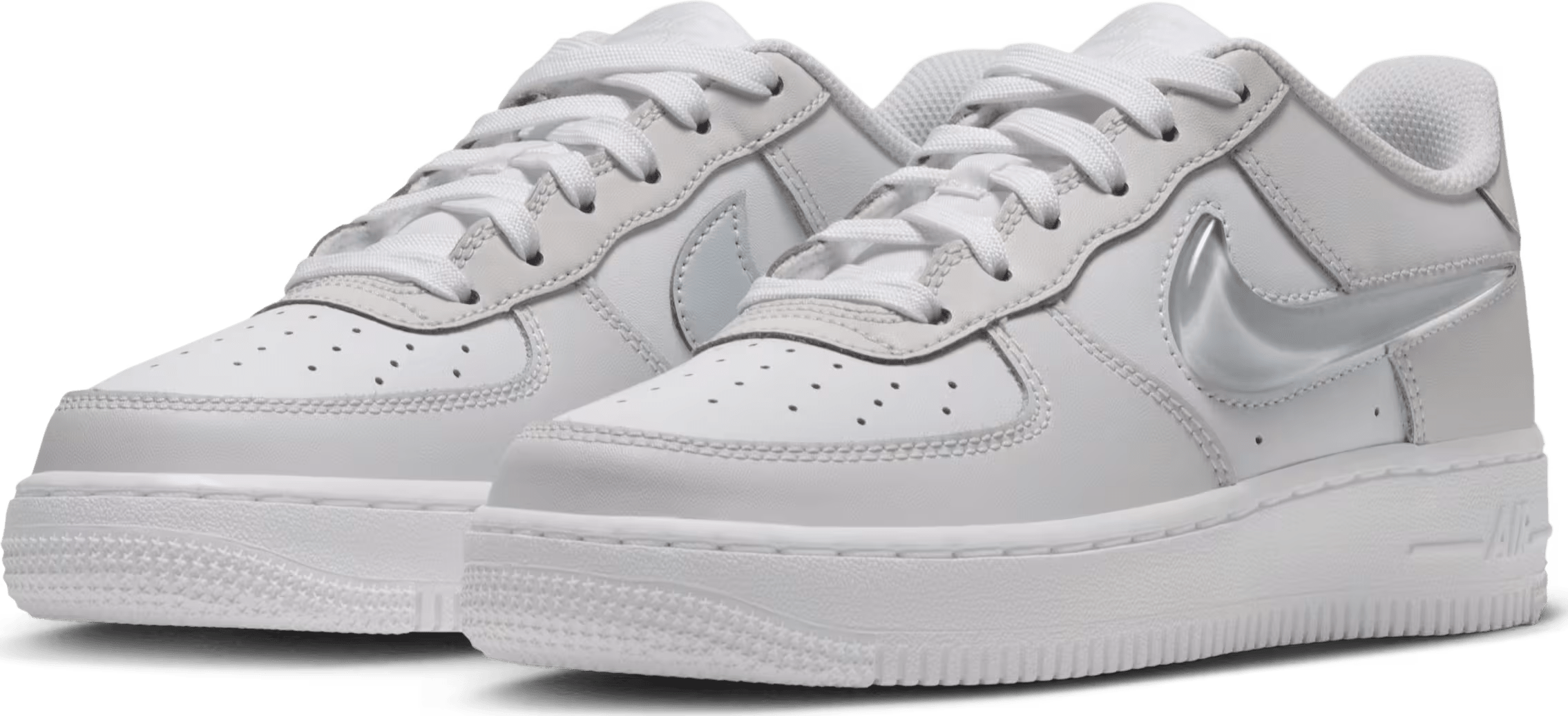 Nike Air Force 1 GS "White Pure Platinum"