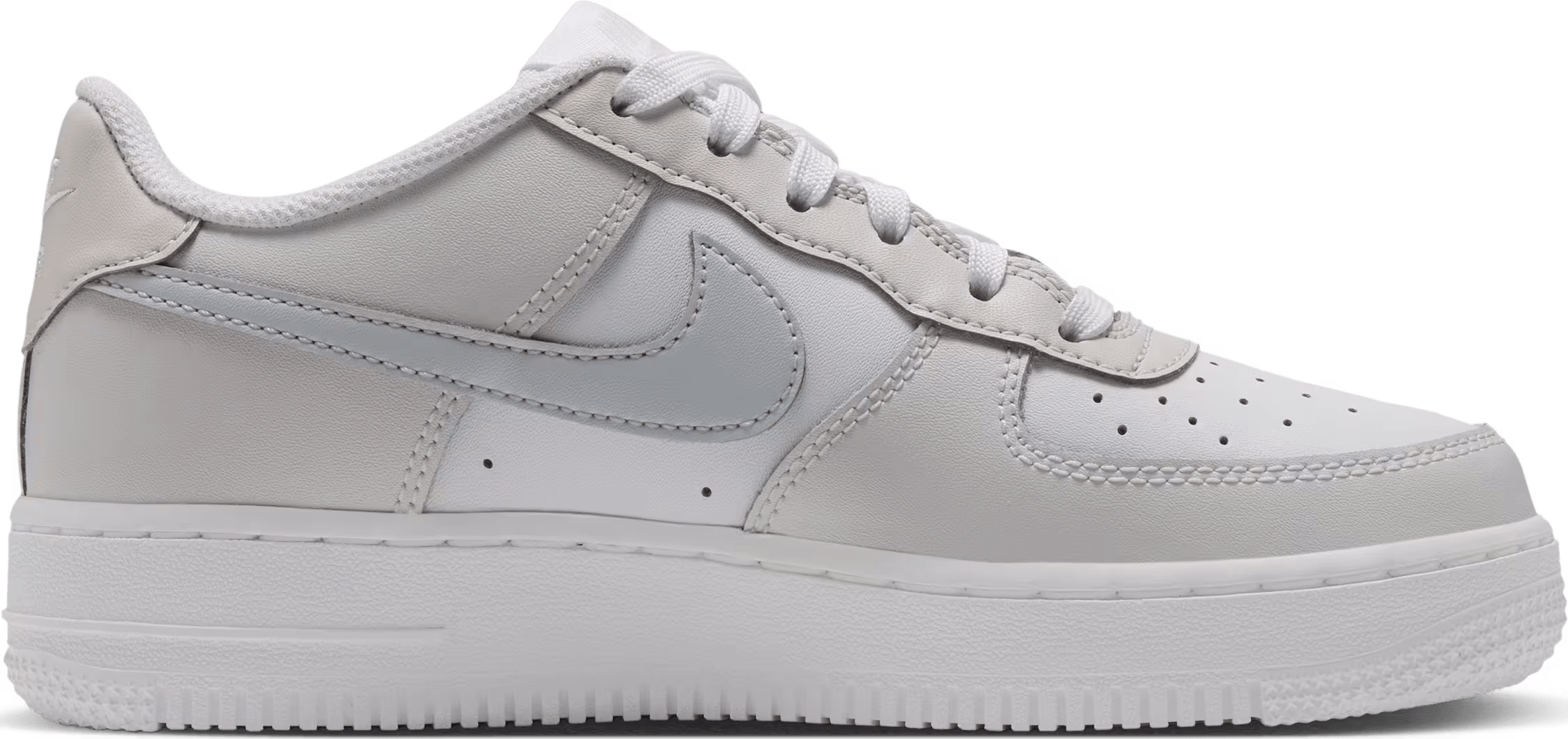 Nike Air Force 1 GS "White Pure Platinum"