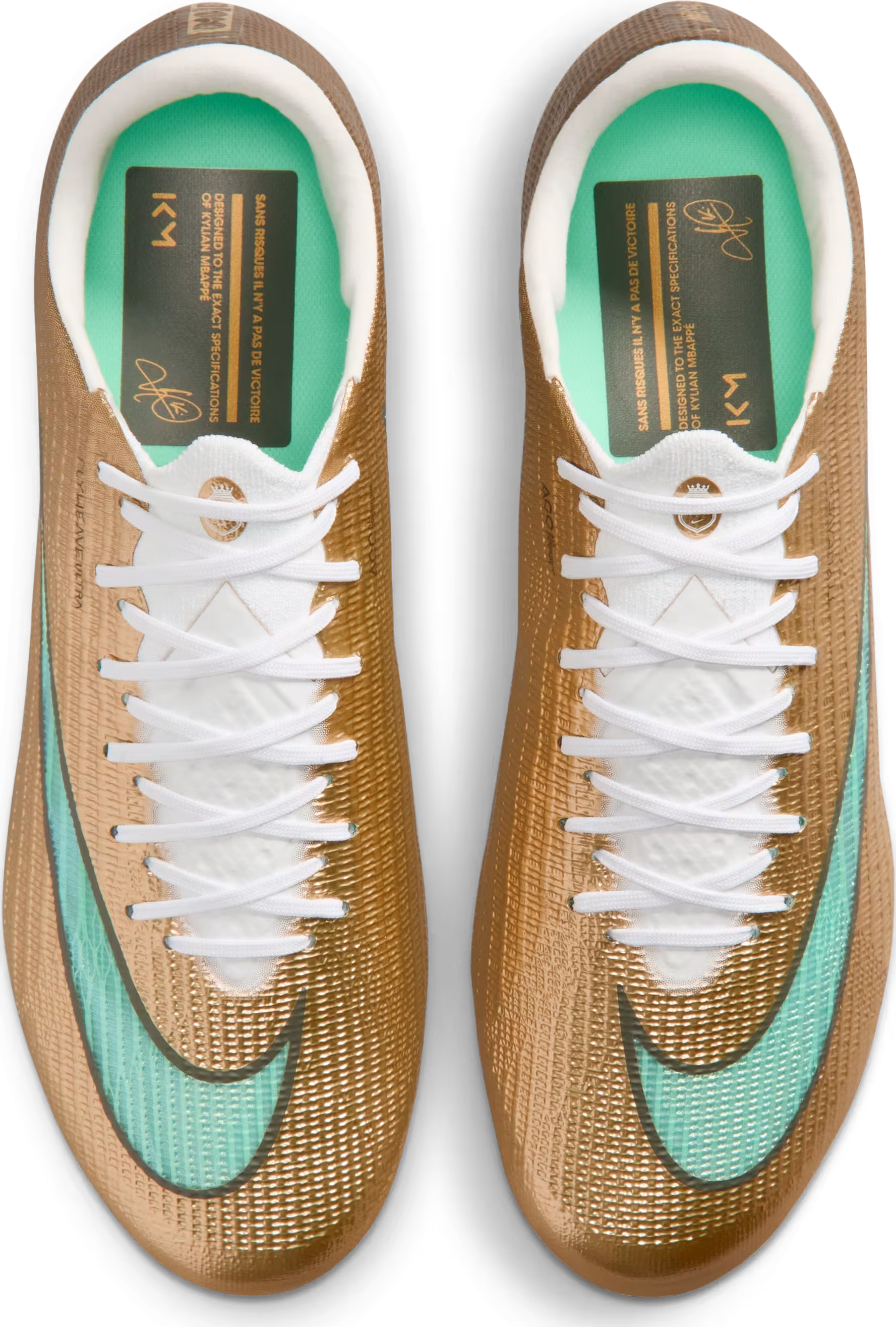 Nike Mercurial Superfly 11 Elite Low-top Kylian Mbappé "Metallic Gold"