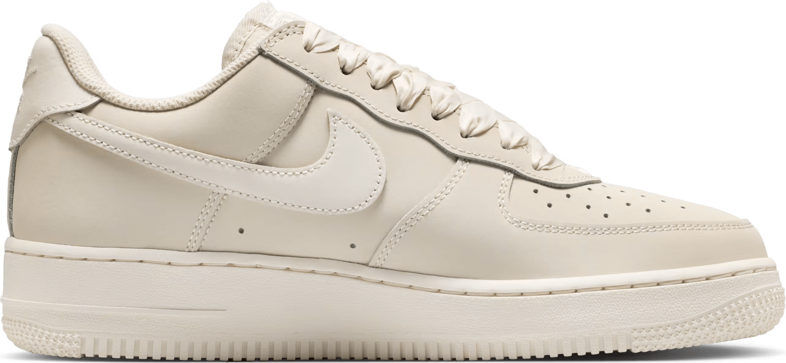 Nike Air Force 1 Premium Wmns “Oatmeal - Ribbon Lace”