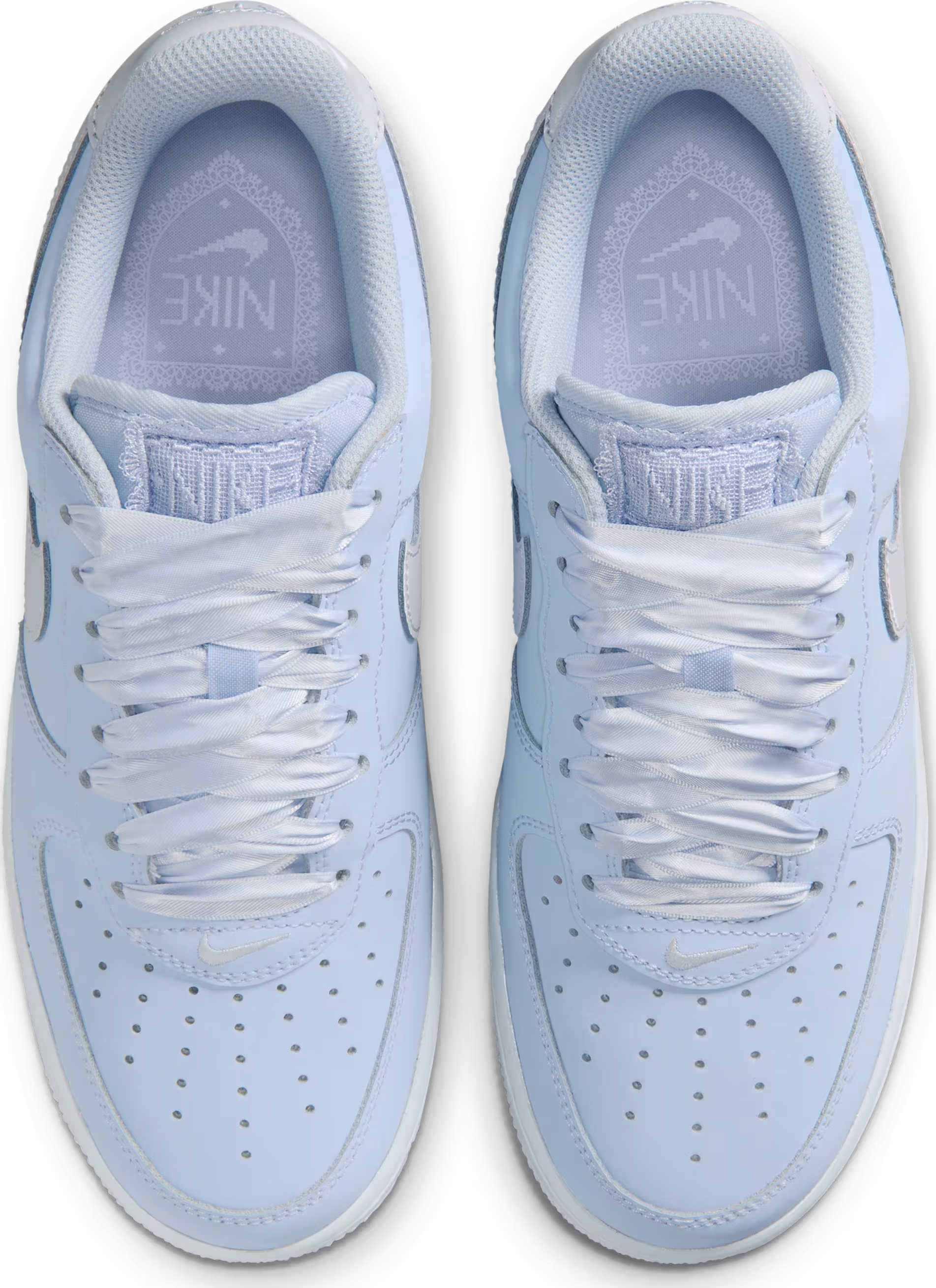 Nike Air Force 1 Premium Wmns “Blue - Ribbon Lace”