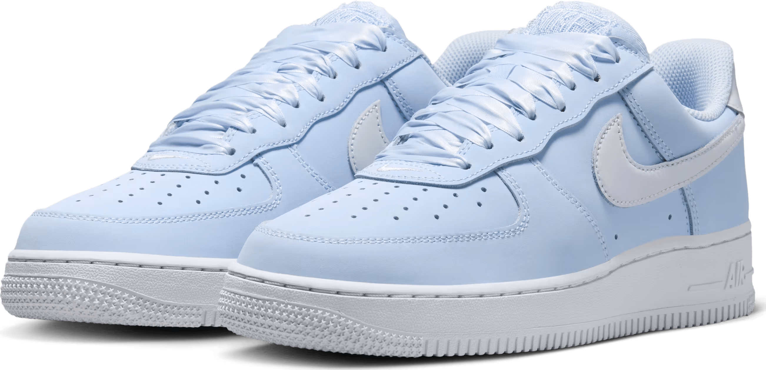 Nike Air Force 1 Premium Wmns “Blue - Ribbon Lace”