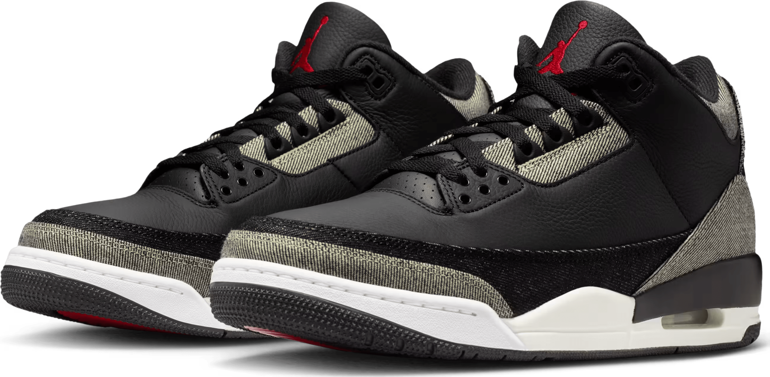 Levi’s x Air Jordan 3 “Black Denim”