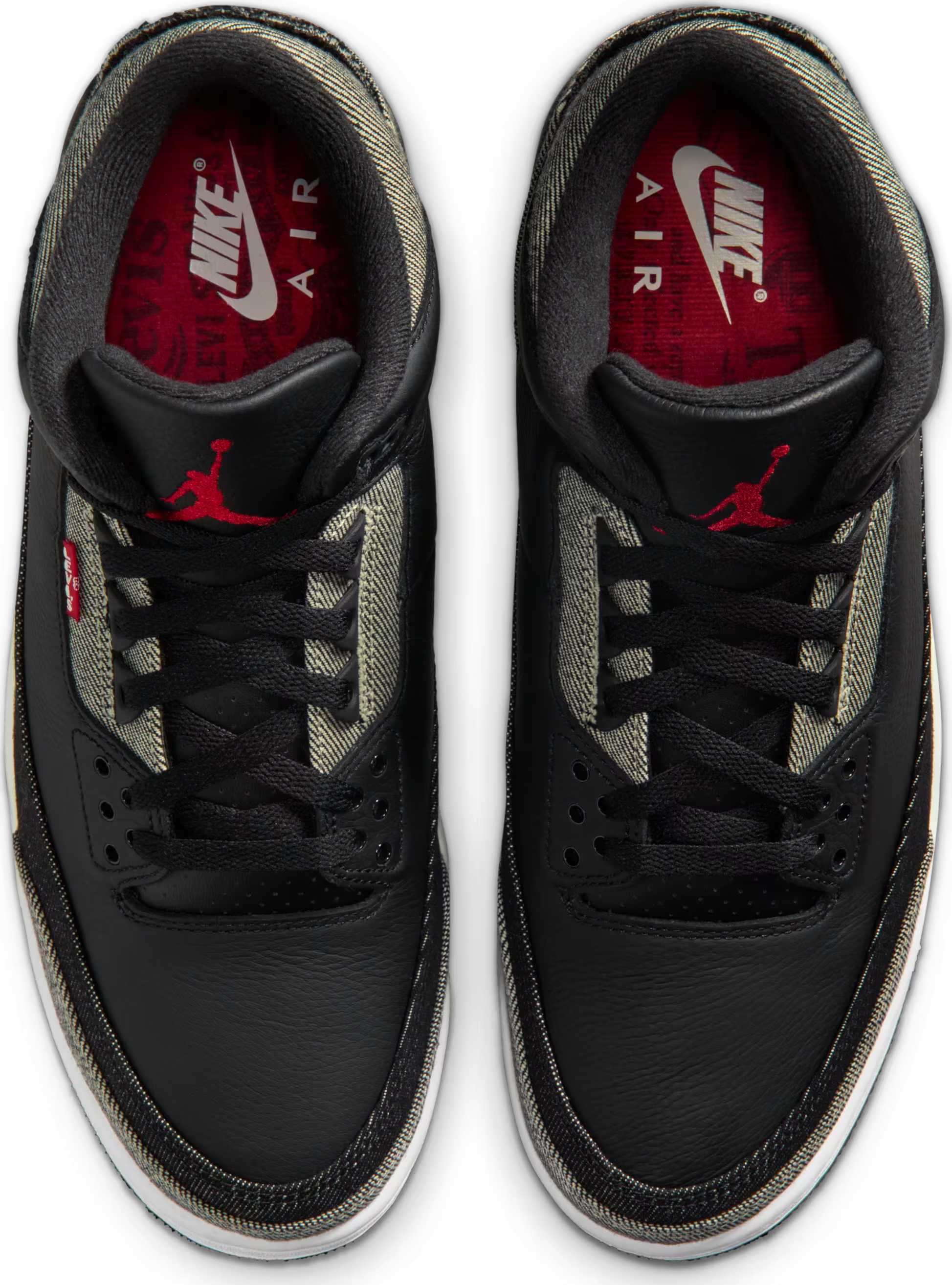 Levi’s x Air Jordan 3 “Black Denim”