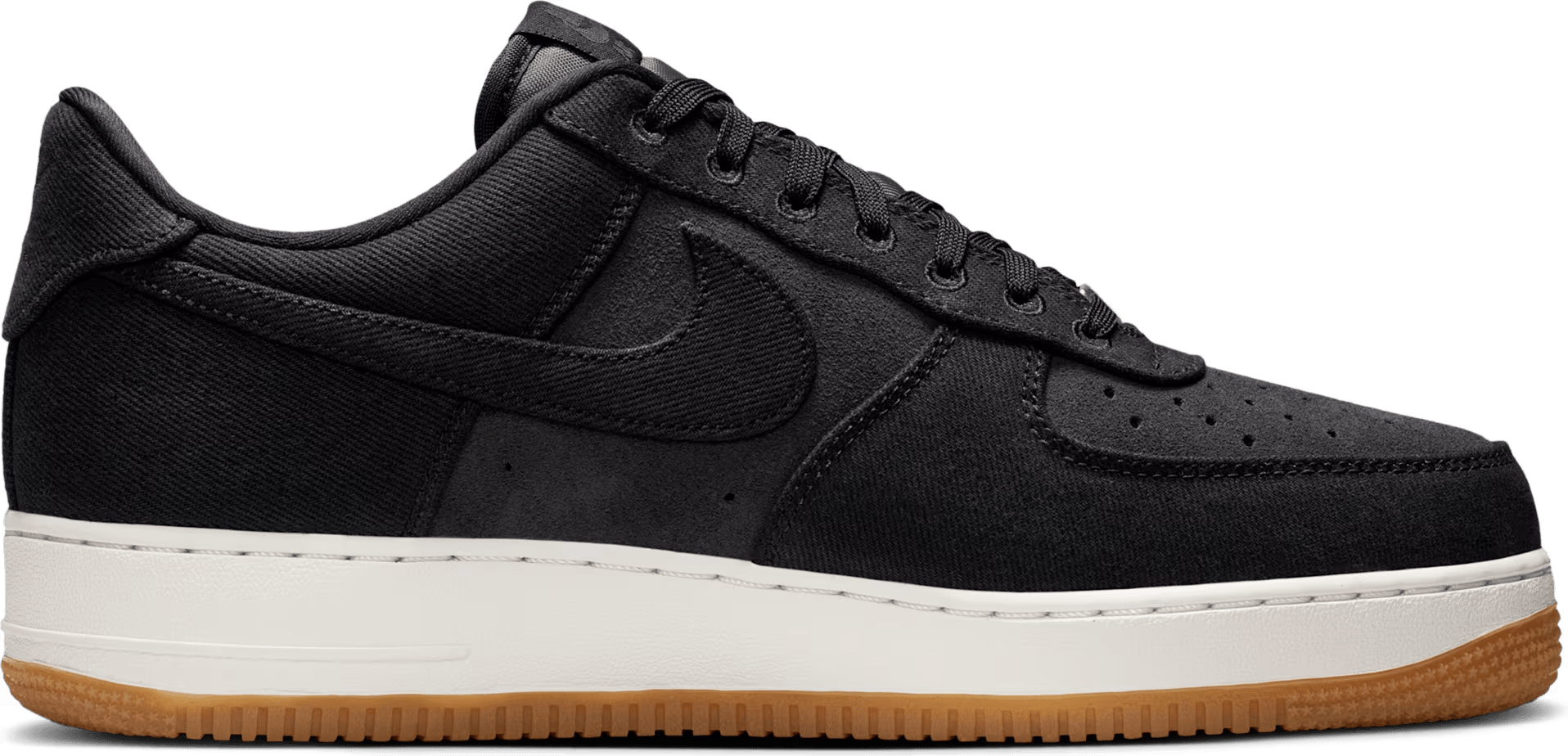Nike Air Force 1 Low '07 LV8 Black Canvas
